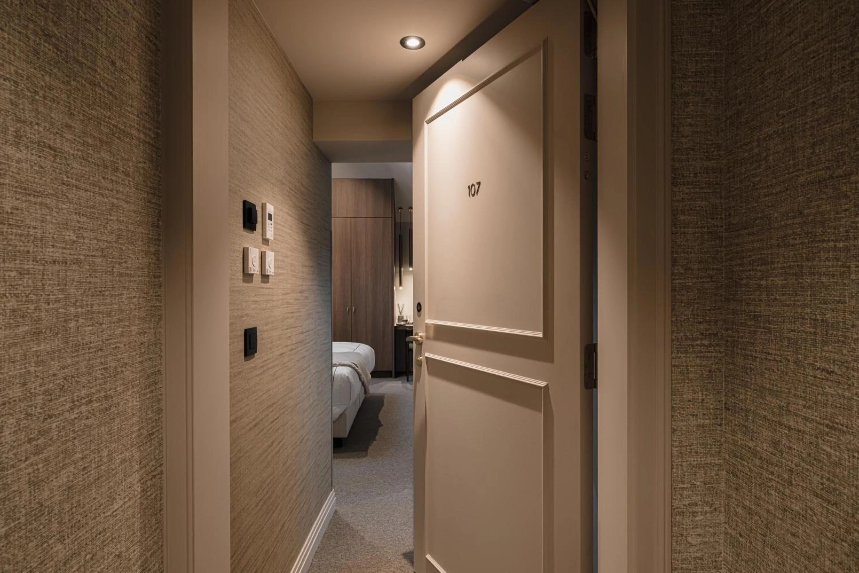 Bedroom in Boutiquehotel Le Foulage - adults only