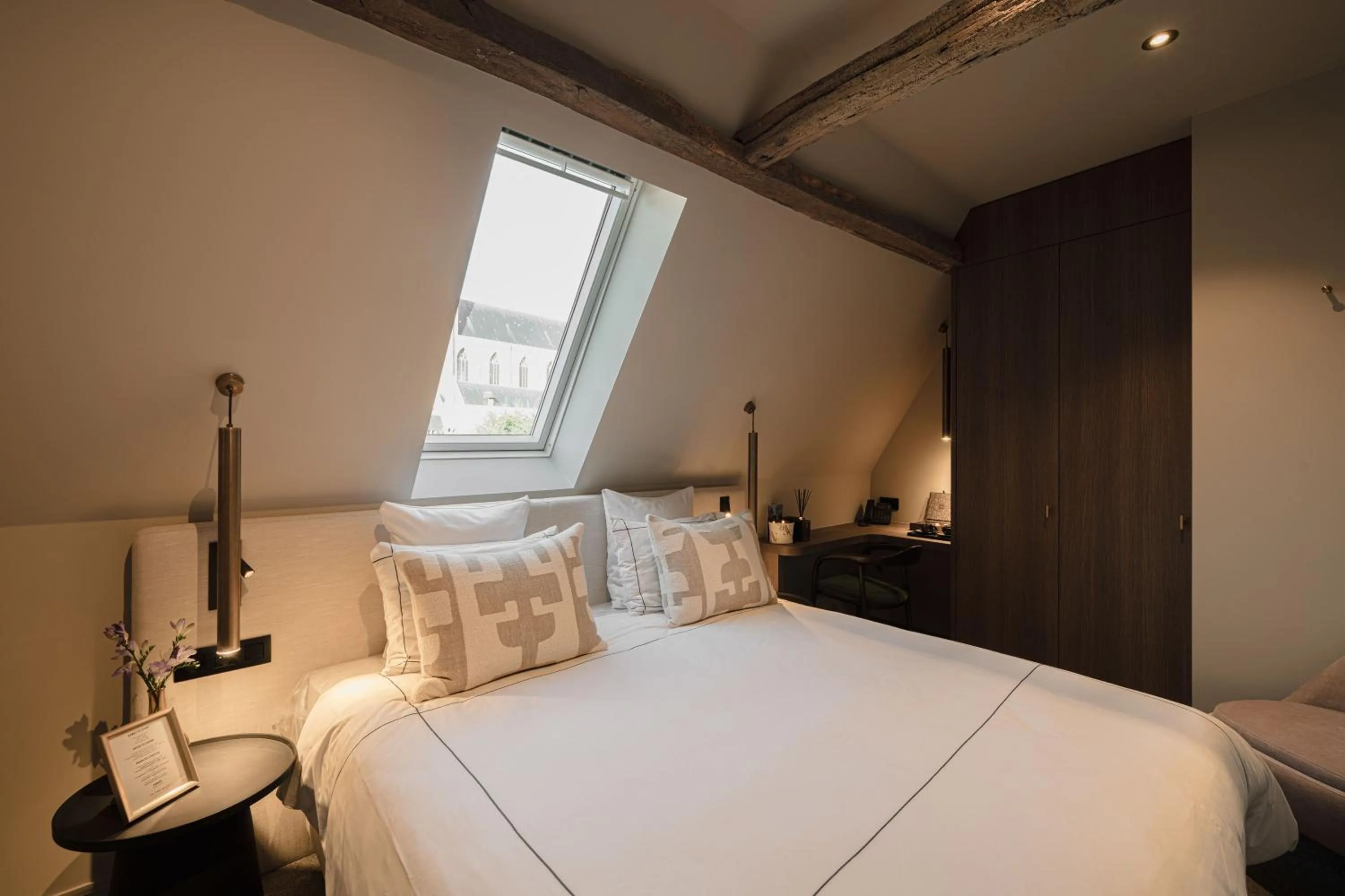 Bedroom, Bed in Boutiquehotel Le Foulage - adults only