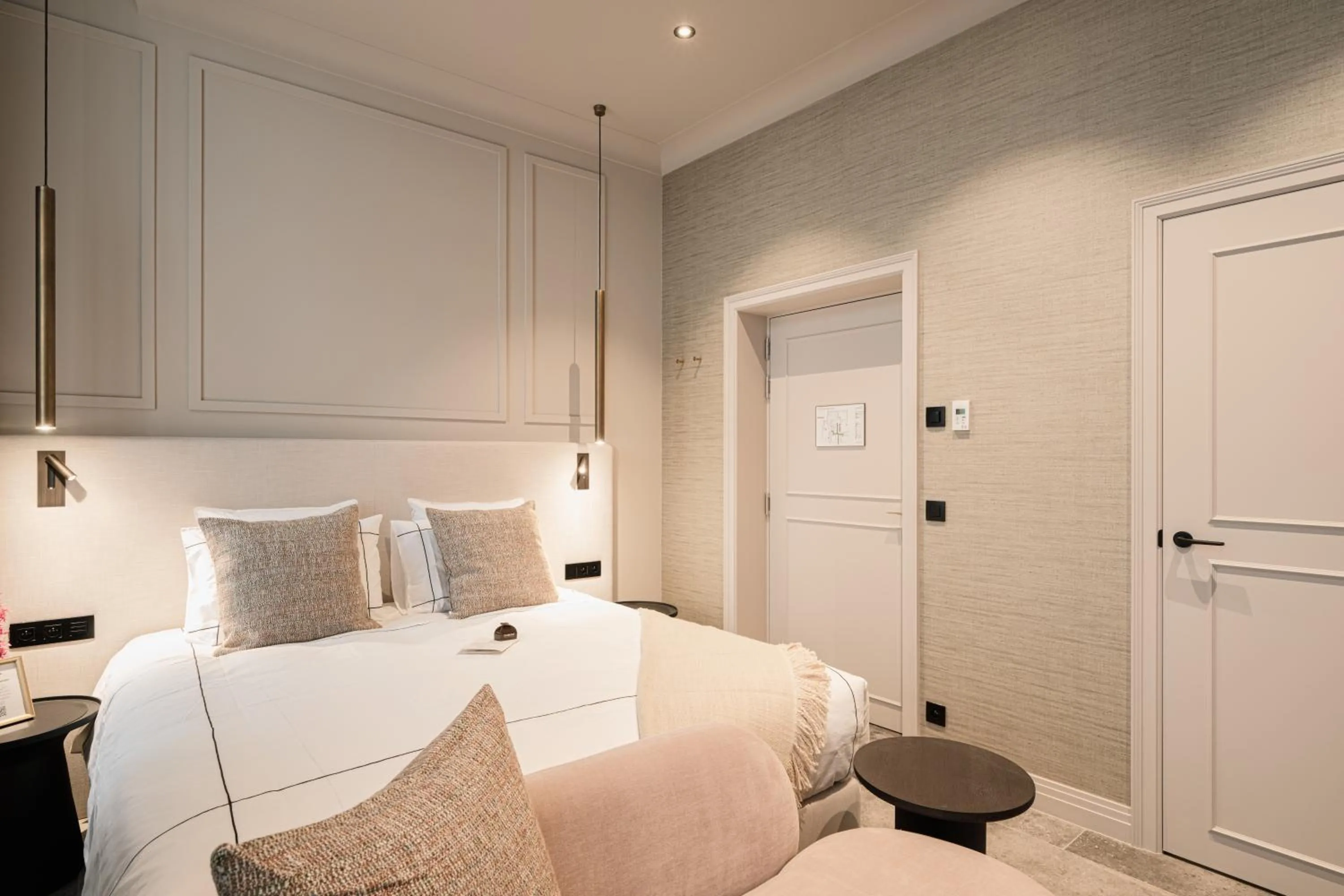 Bedroom, Bed in Boutiquehotel Le Foulage - adults only