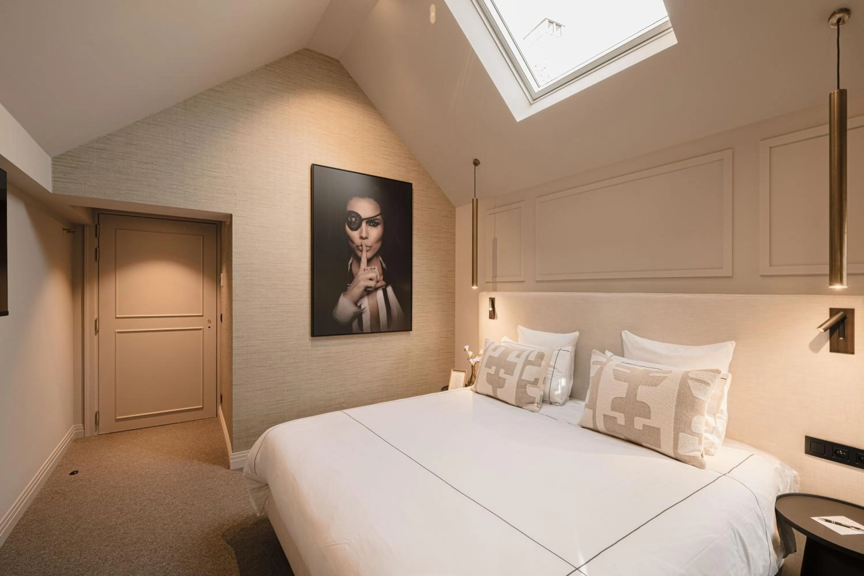 Photo of the whole room, Bed in Boutiquehotel Le Foulage - adults only
