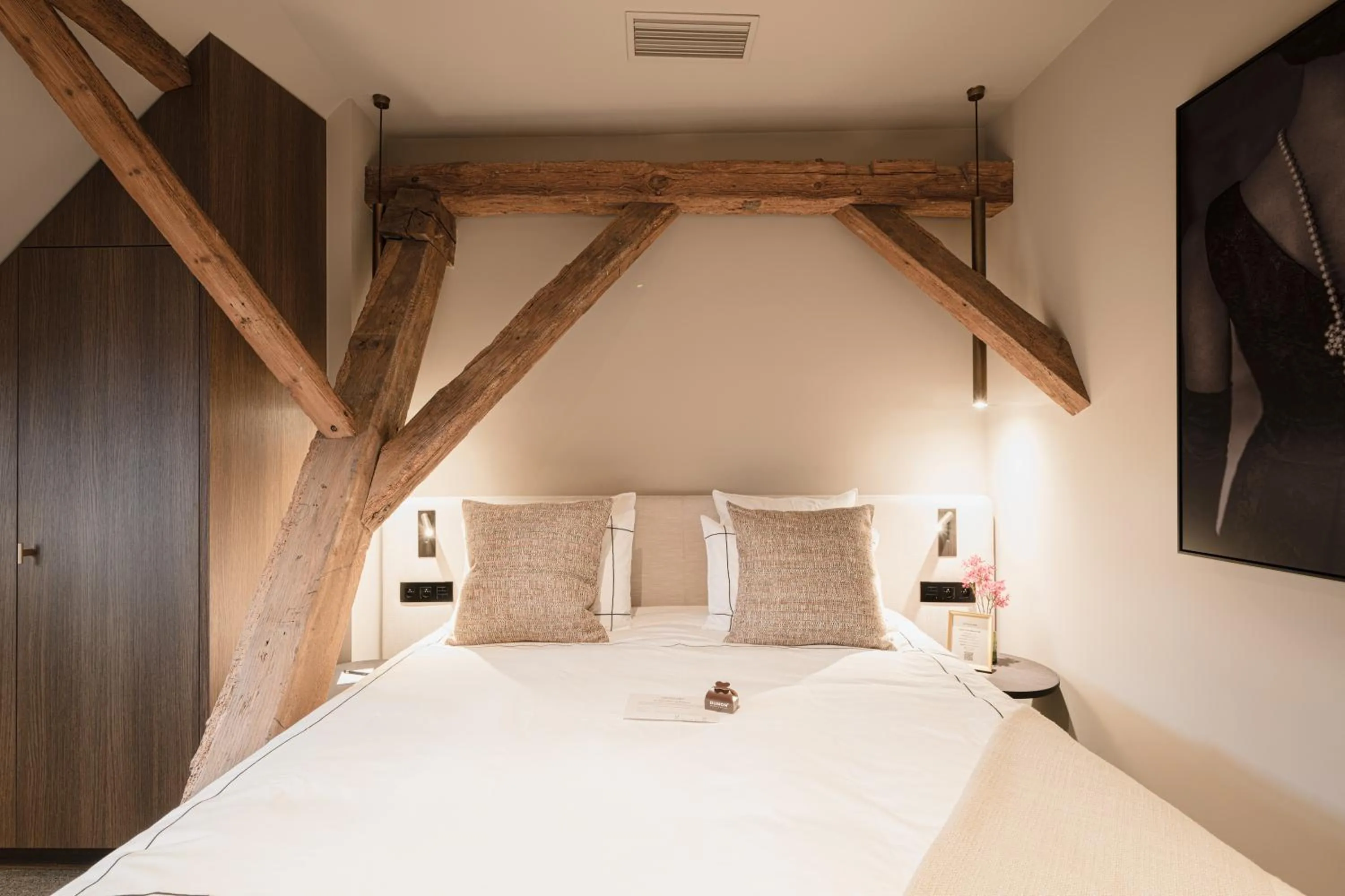 Bedroom, Bed in Boutiquehotel Le Foulage - adults only