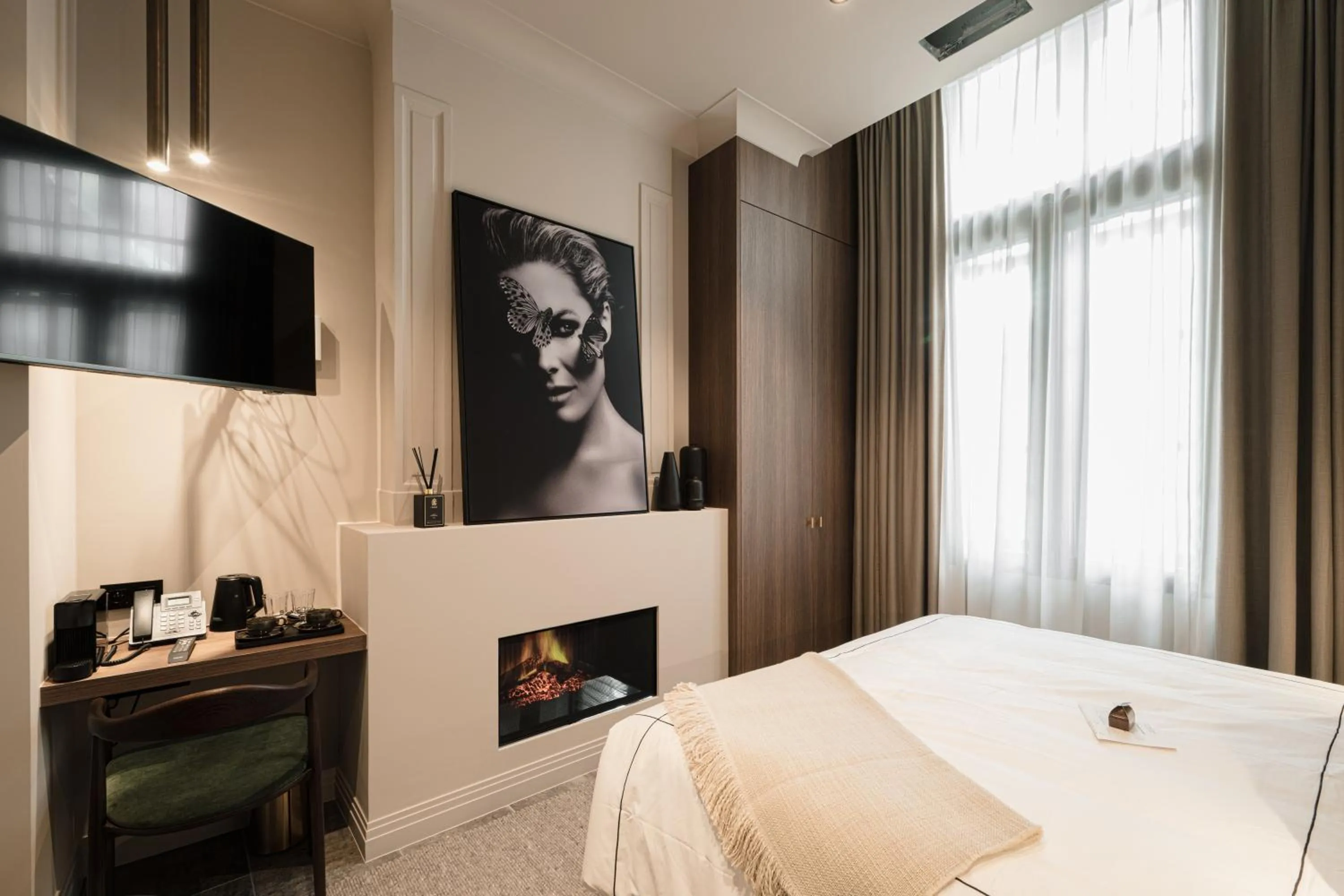 Photo of the whole room, Bed in Boutiquehotel Le Foulage - adults only