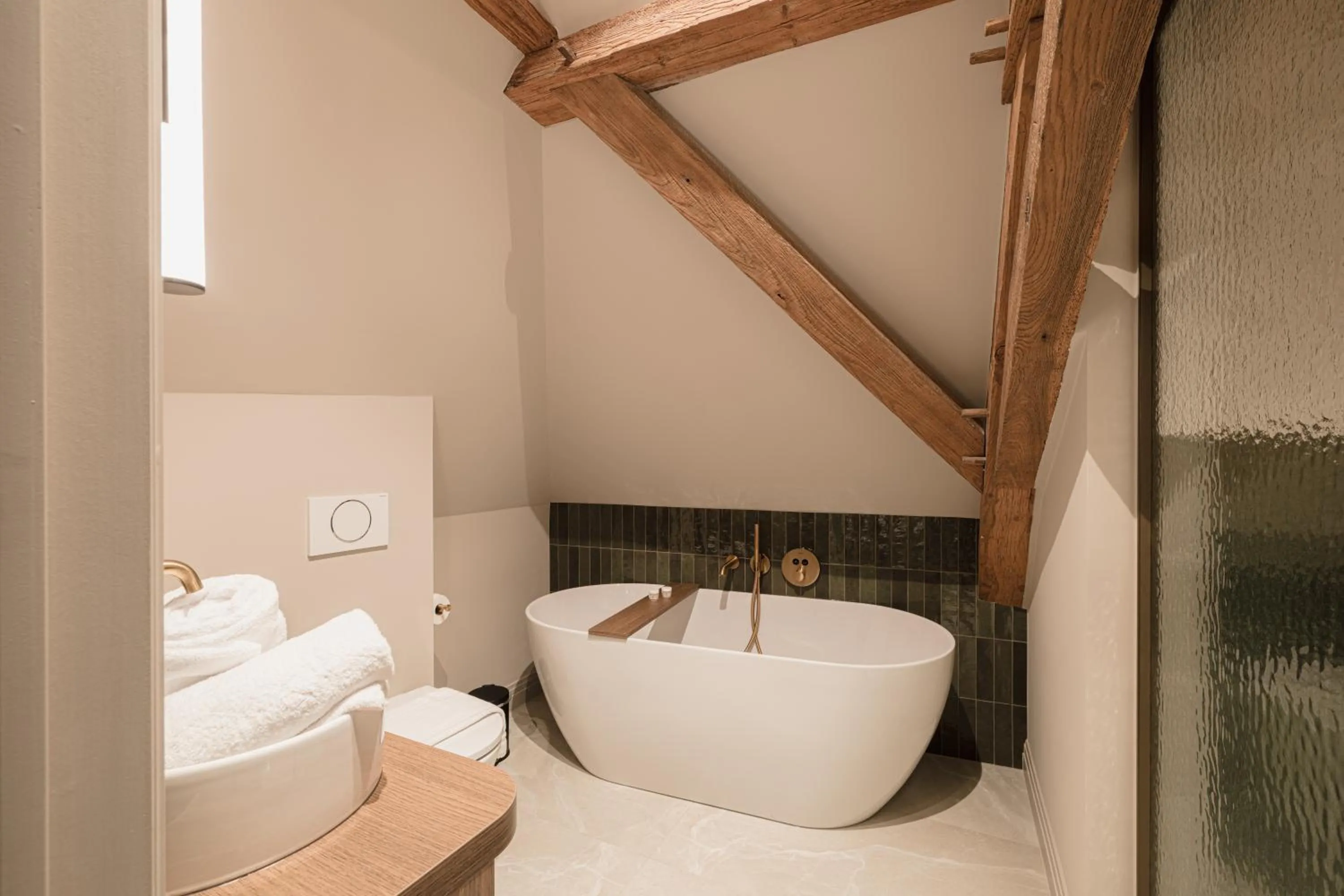 Bath in Boutiquehotel Le Foulage - adults only
