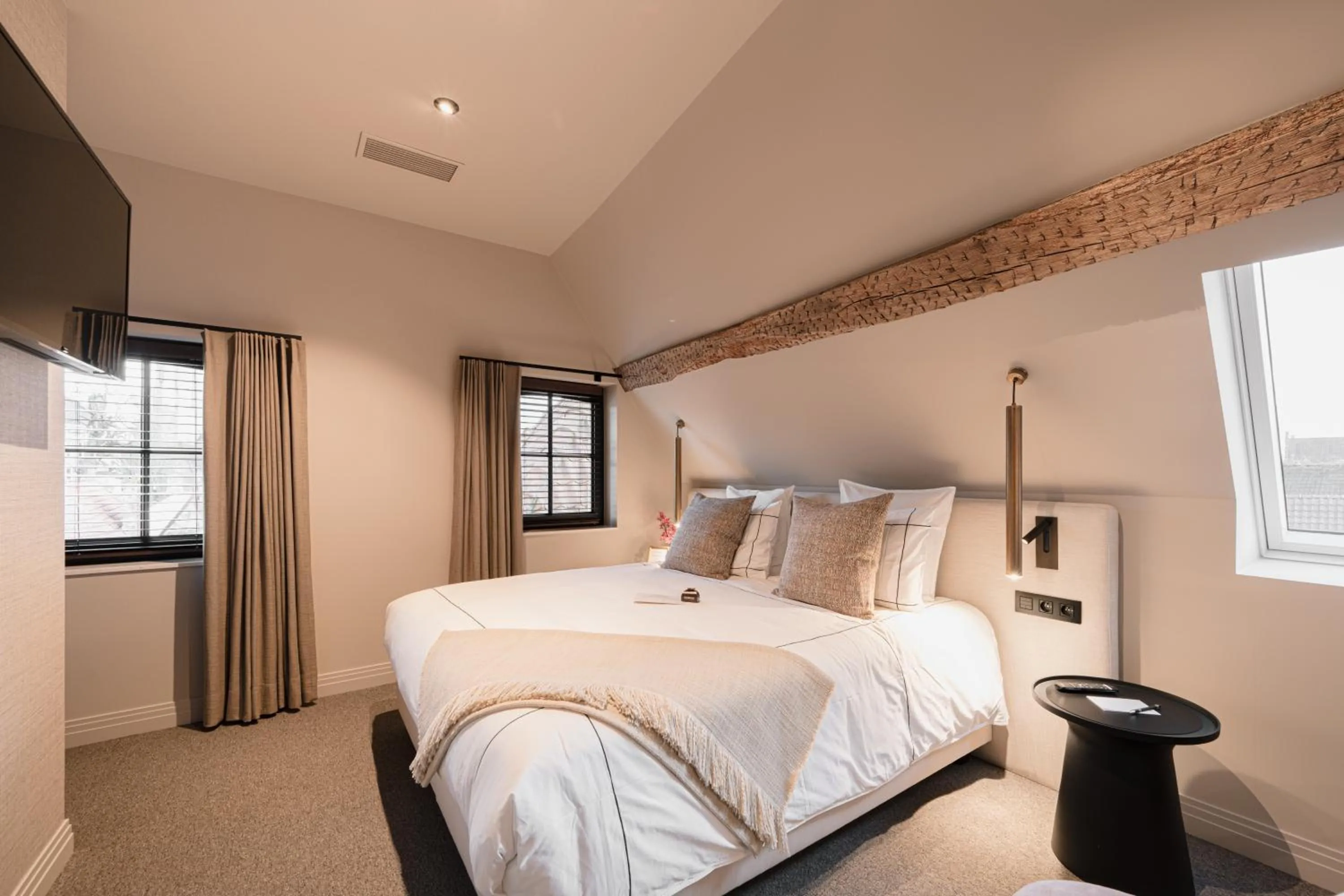 Bedroom, Bed in Boutiquehotel Le Foulage - adults only