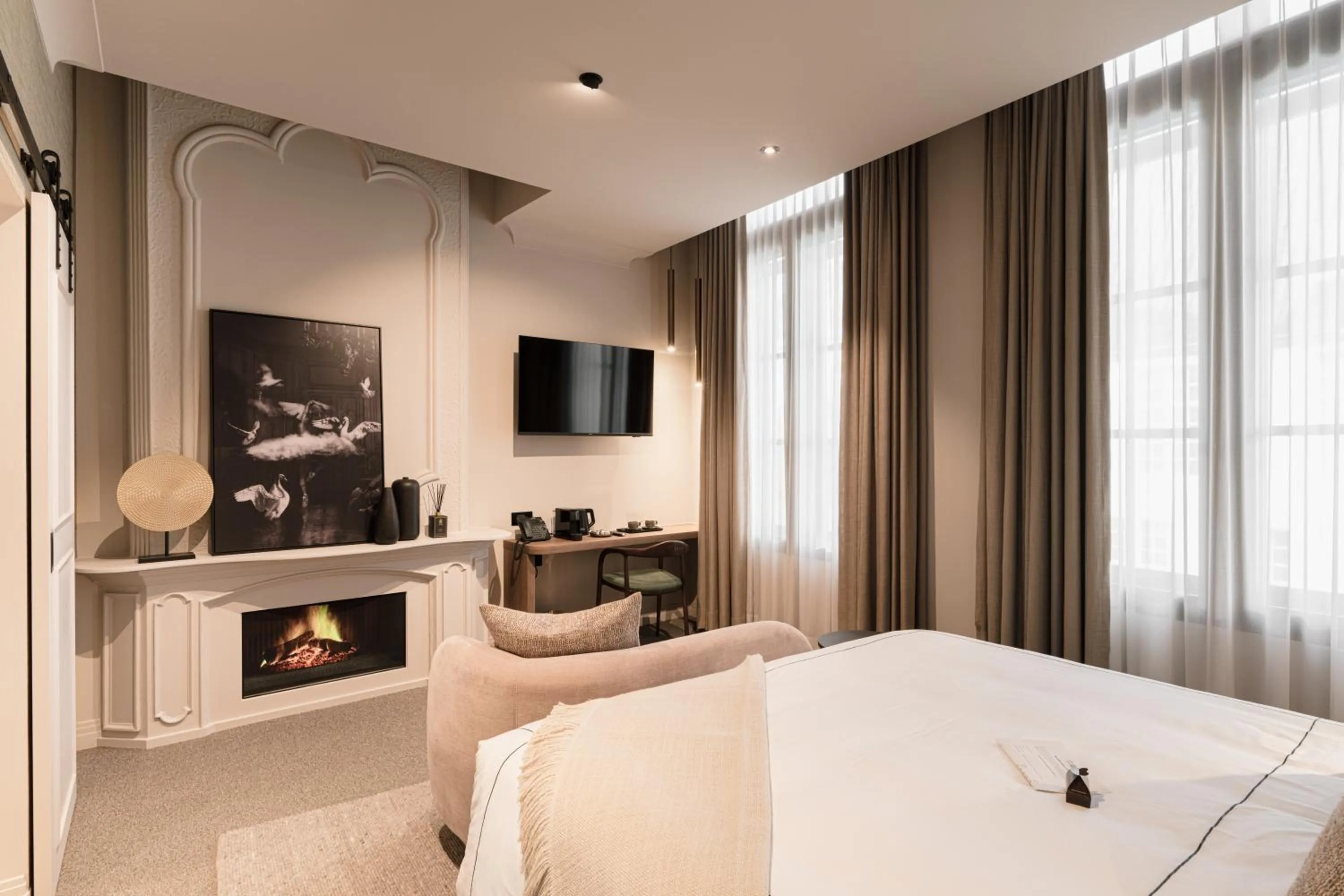 Photo of the whole room, Bed in Boutiquehotel Le Foulage - adults only