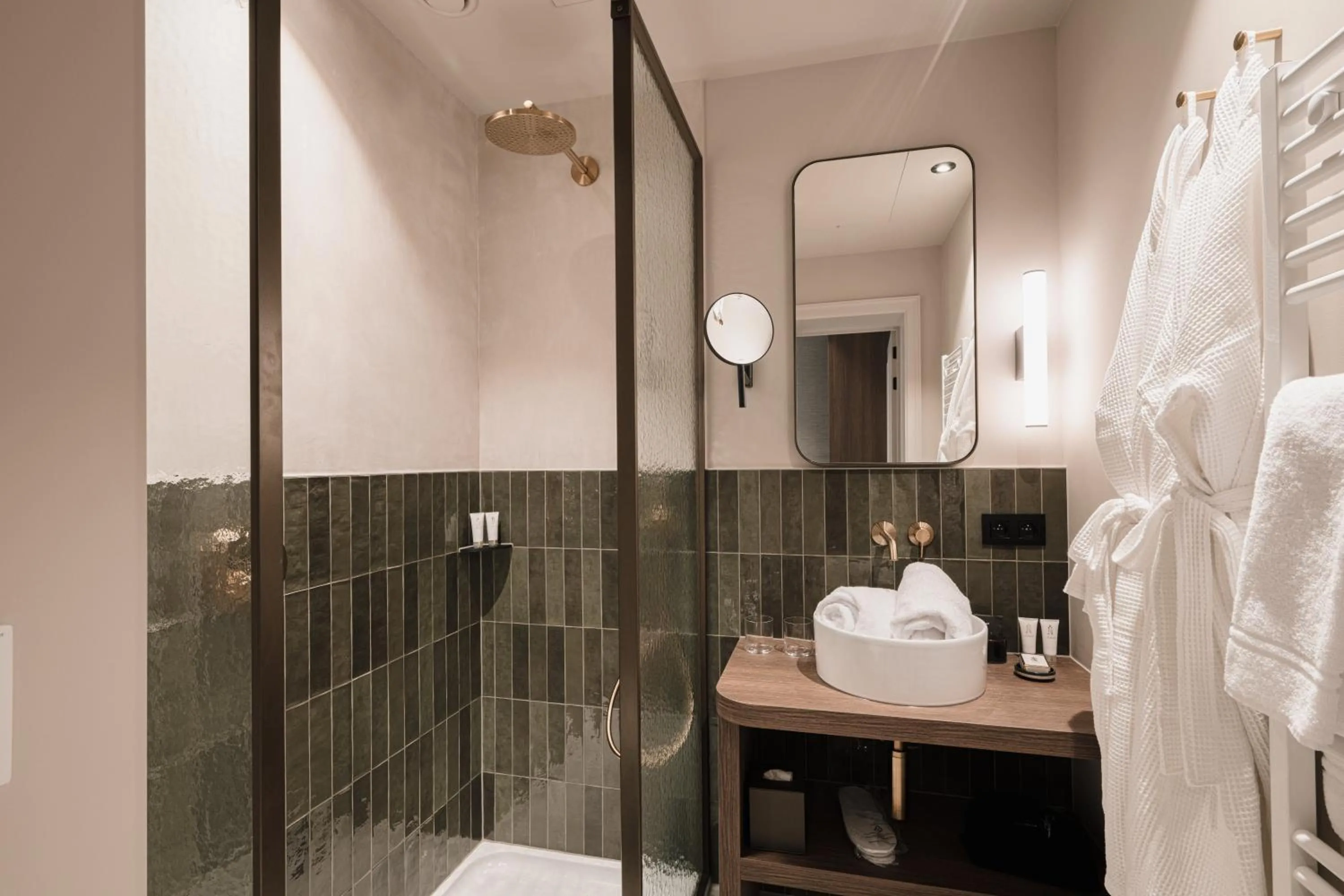 Shower in Boutiquehotel Le Foulage - adults only