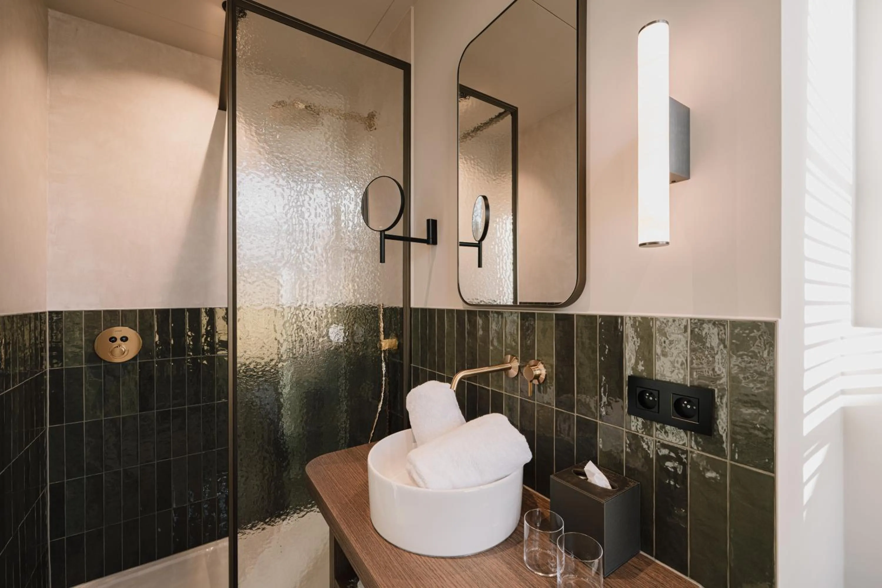 Shower in Boutiquehotel Le Foulage - adults only