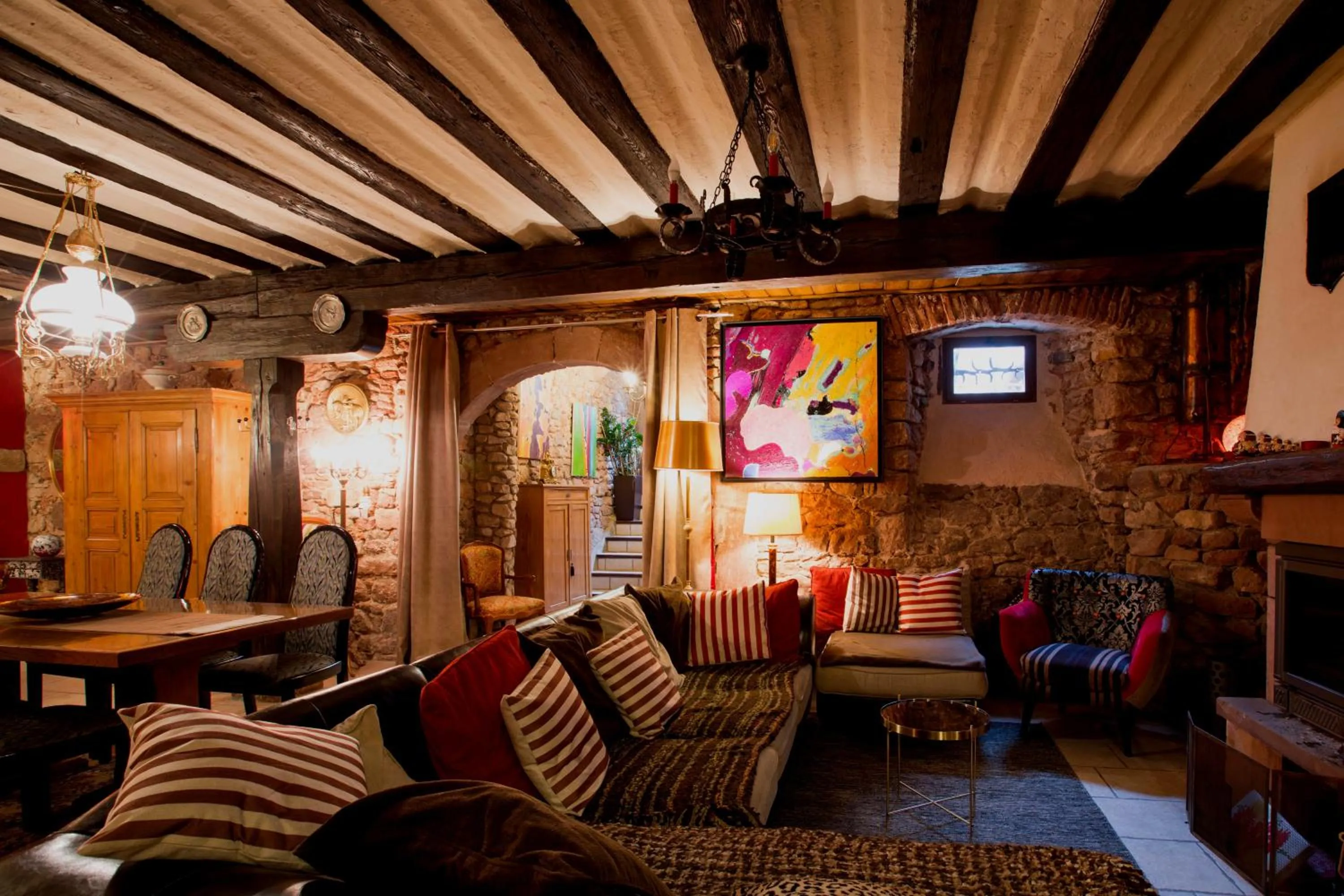 Library in Laterale Residences Riquewihr