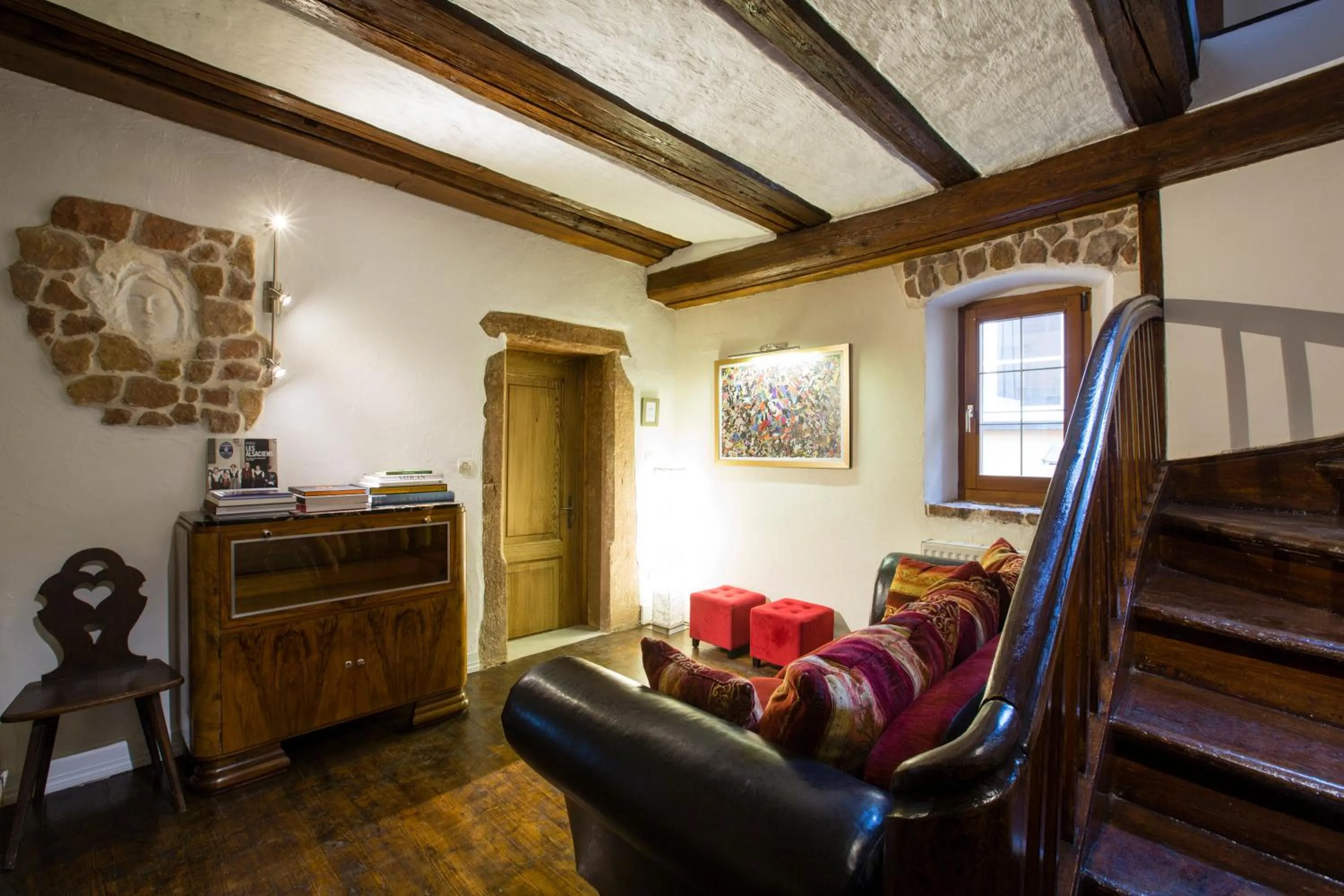 Library in Laterale Residences Riquewihr
