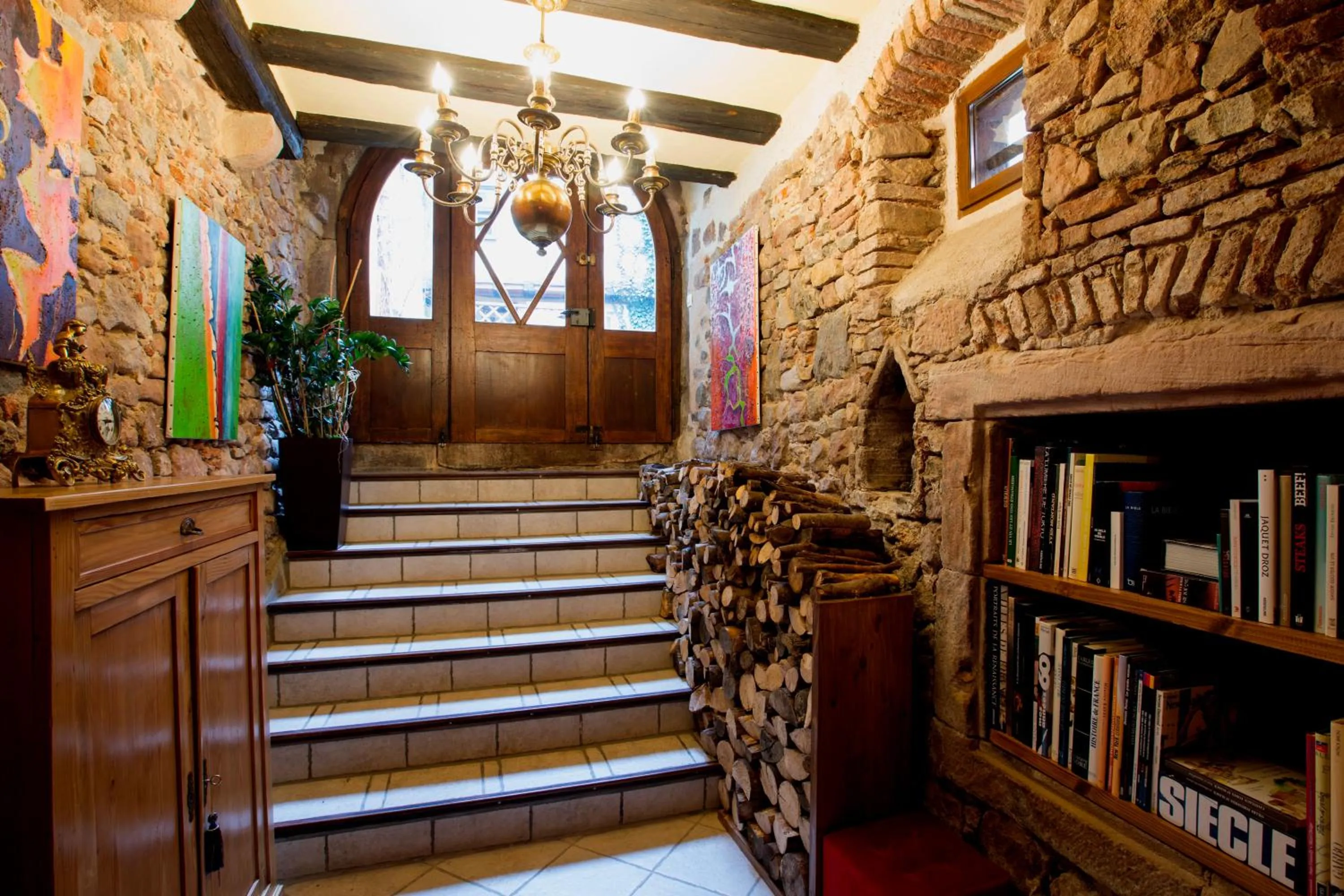 Library in Laterale Residences Riquewihr