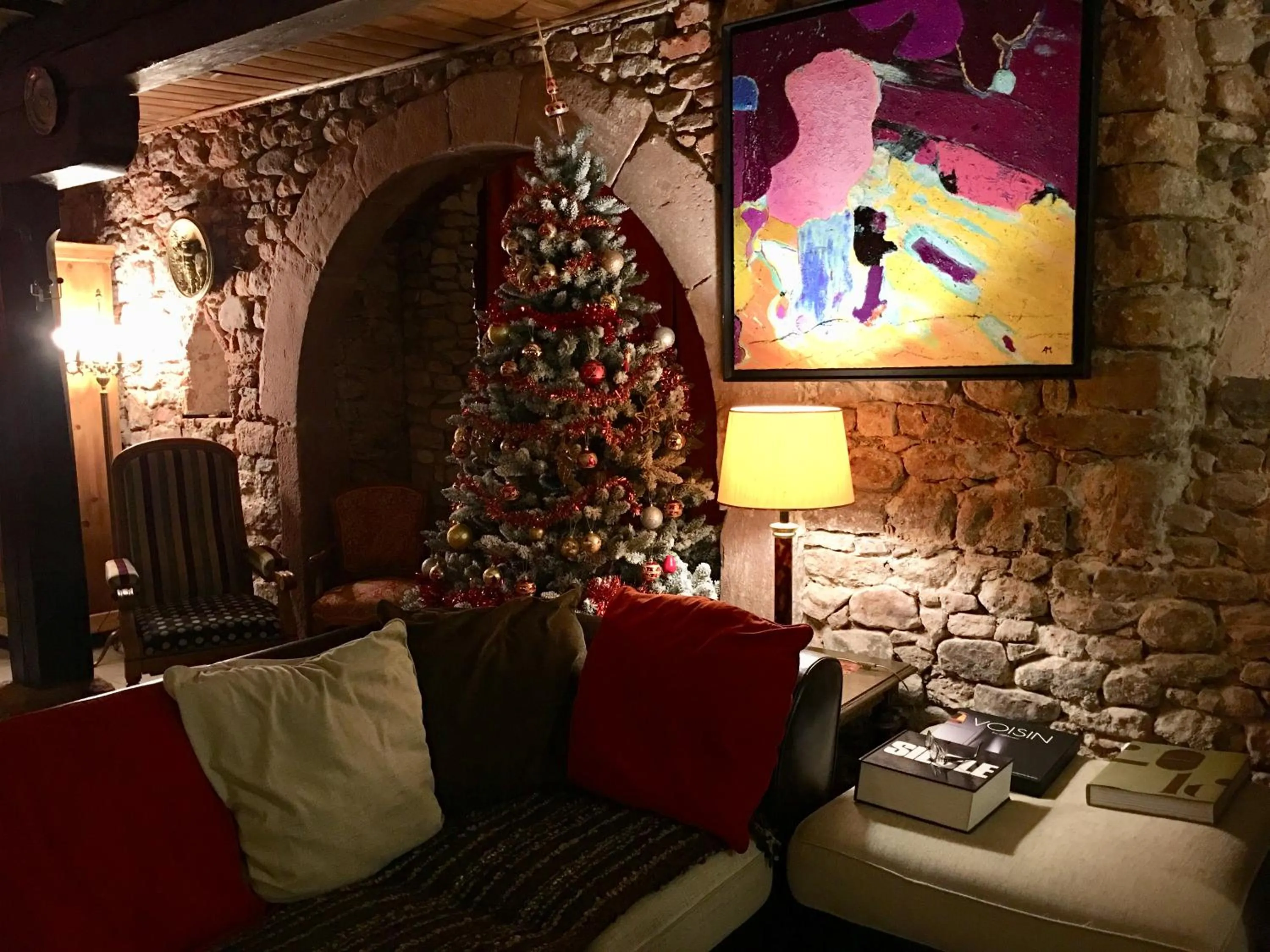 Communal lounge/ TV room in Laterale Residences Riquewihr