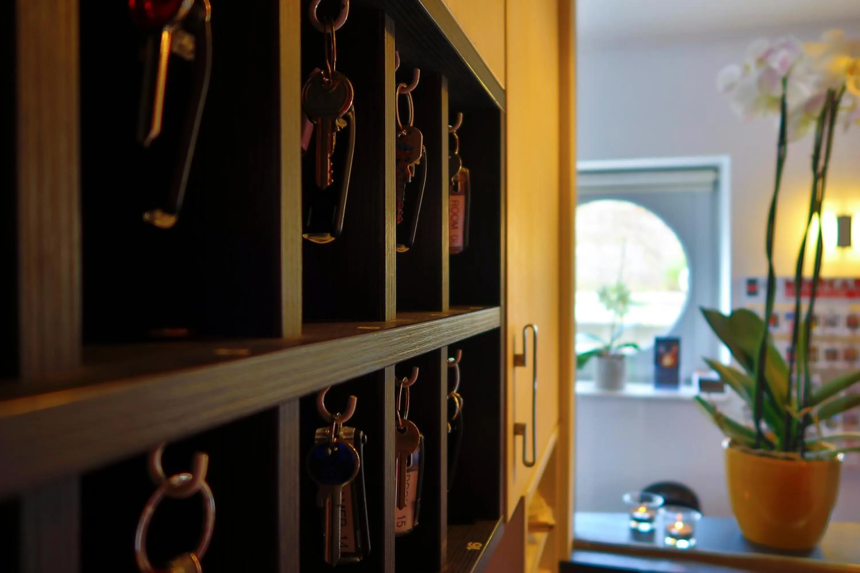 Lobby or reception in Hotel Adoma