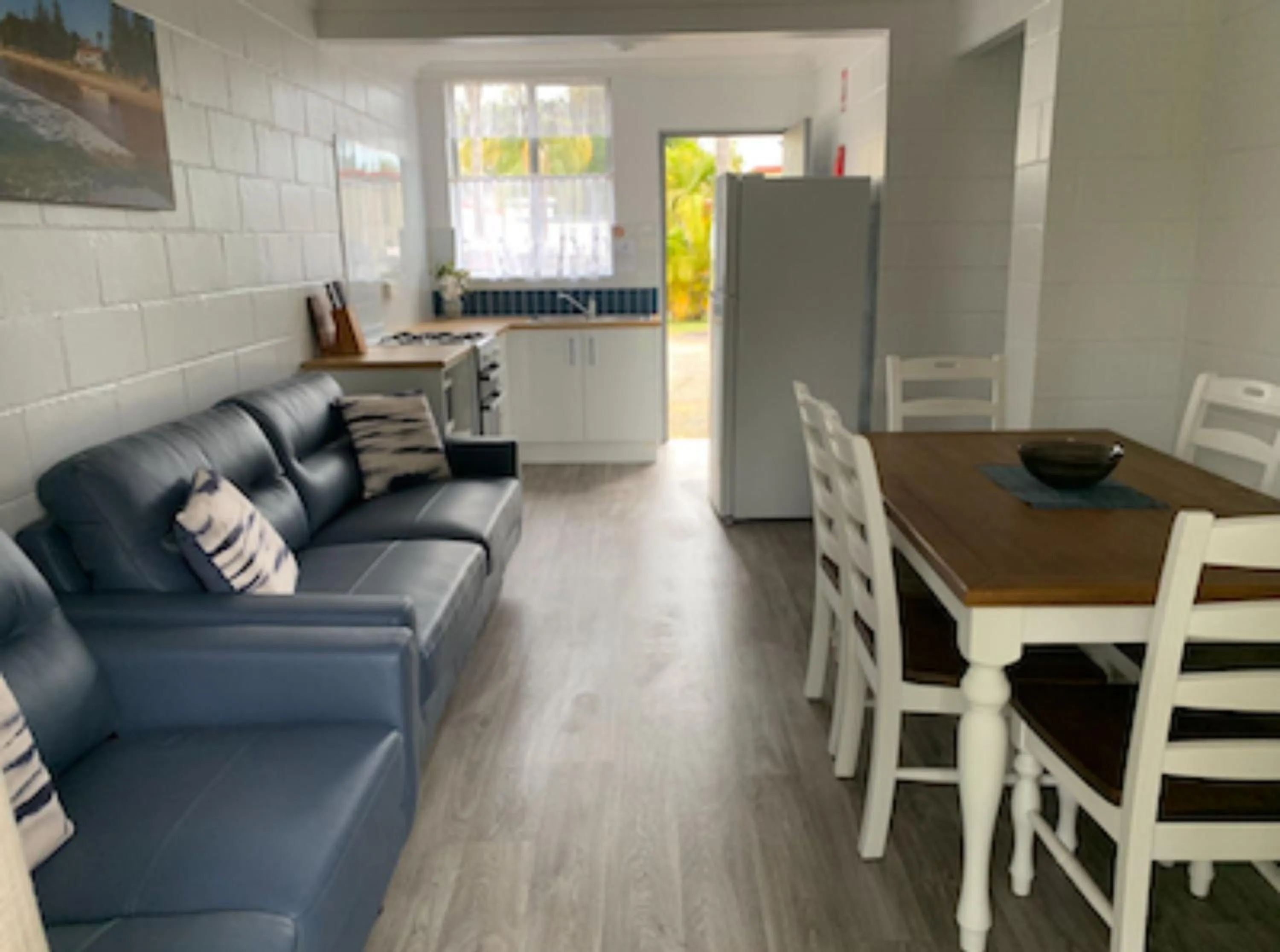 Living room in Port Macquarie Rental Village