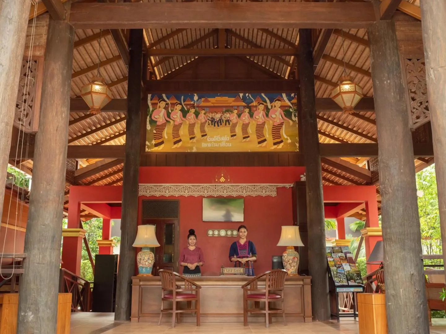 Facade/entrance in ViangNgam LanNa Villa Resort (SHA Extra Plus)