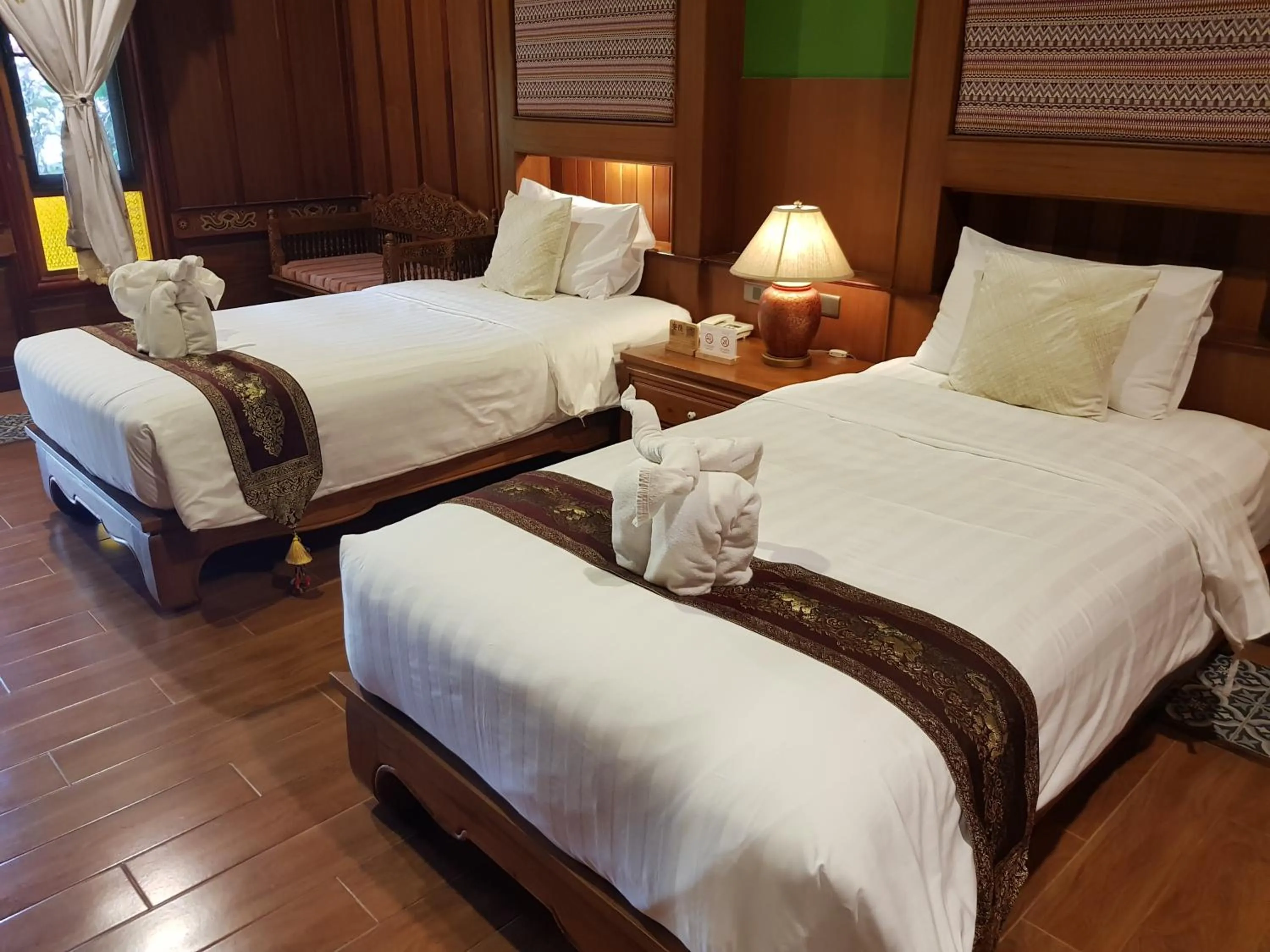 Bedroom in ViangNgam LanNa Villa Resort (SHA Extra Plus)