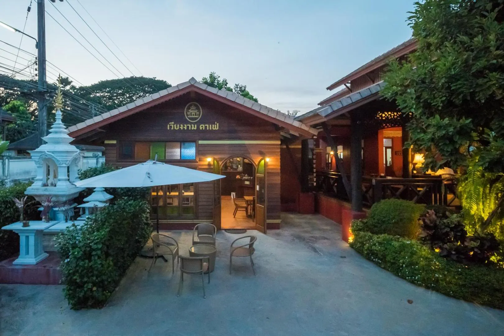 Facade/entrance, Property Building in ViangNgam LanNa Villa Resort (SHA Extra Plus)