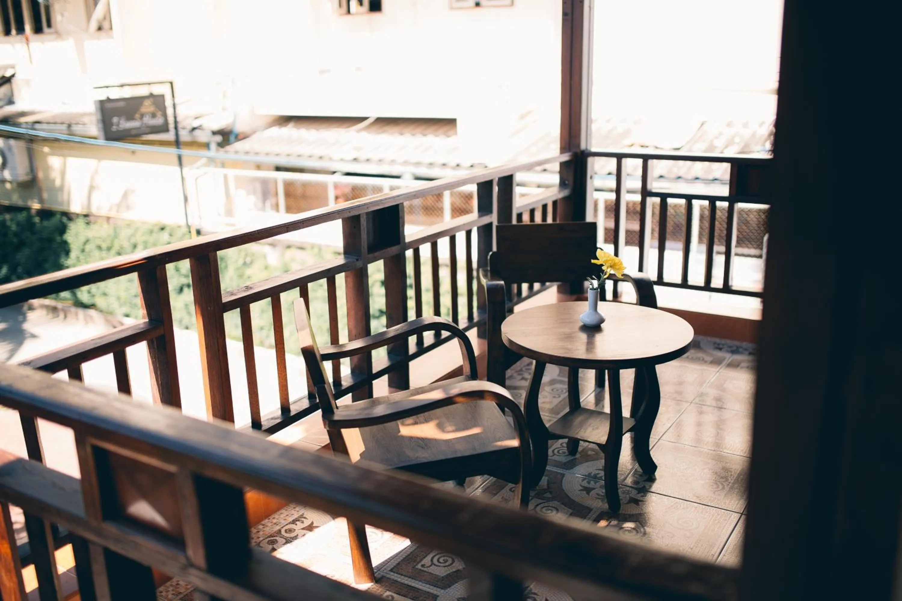 Balcony/Terrace in i Lanna House