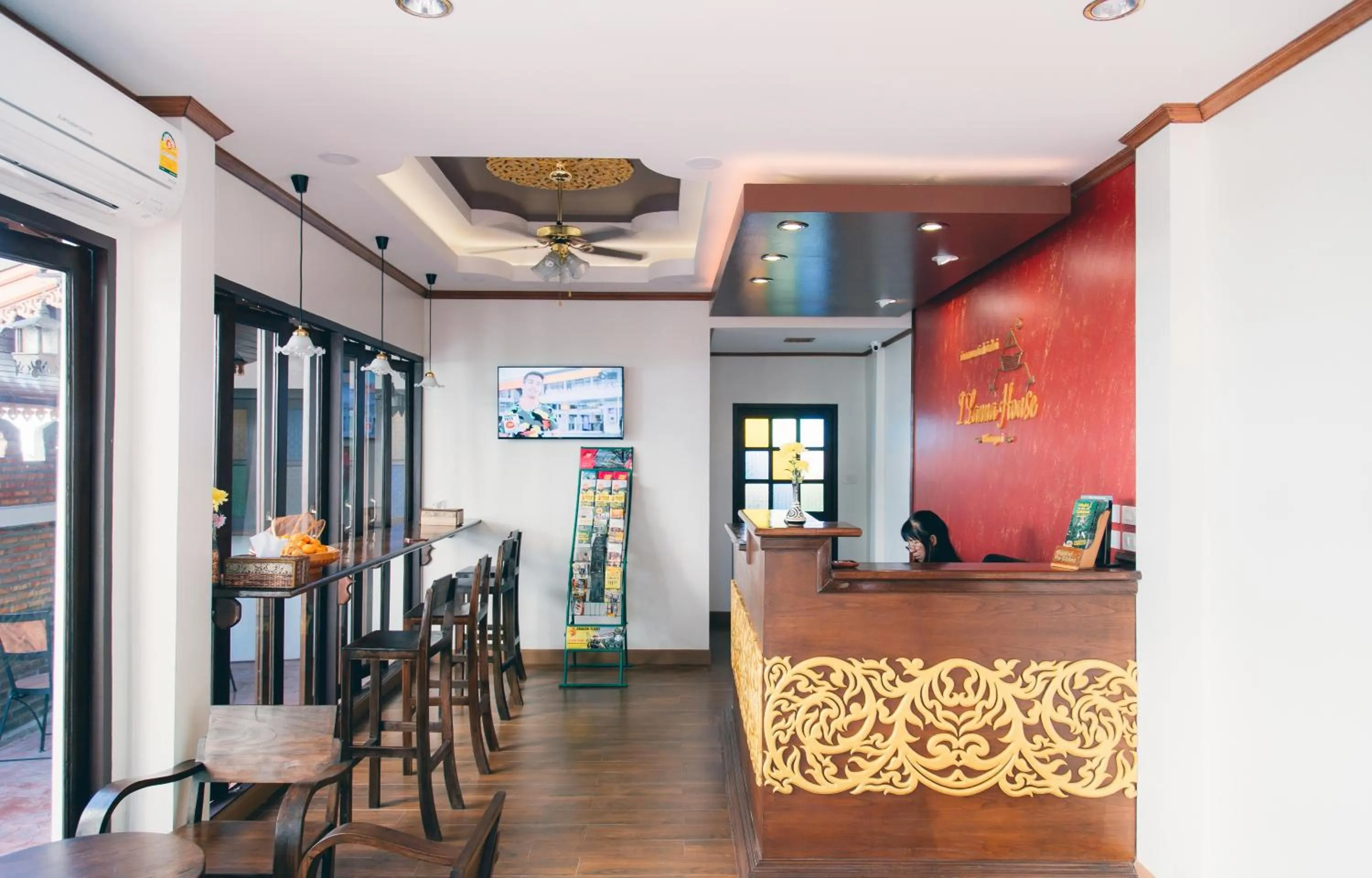 Lobby or reception in i Lanna House