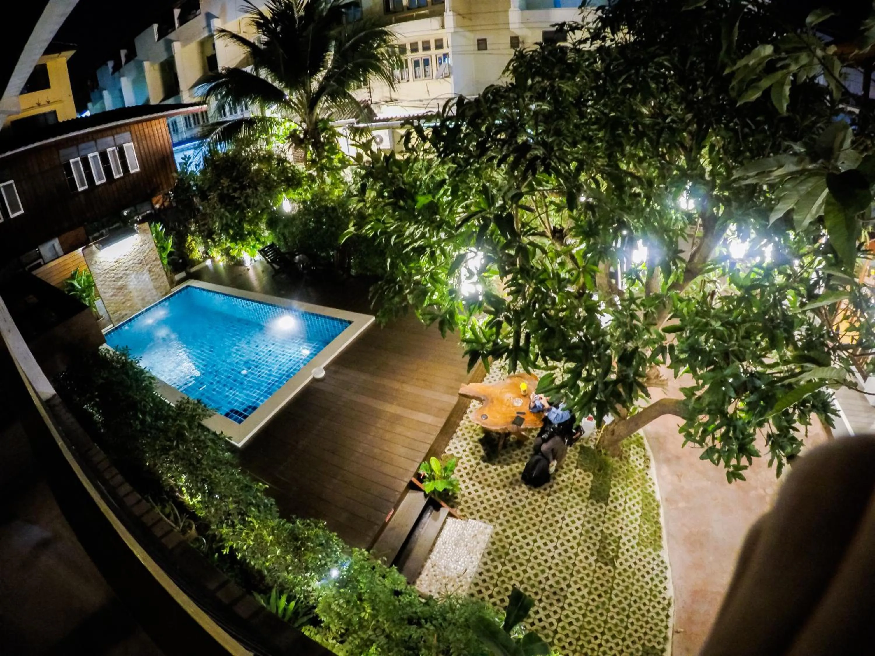 Swimming pool in i Lanna House