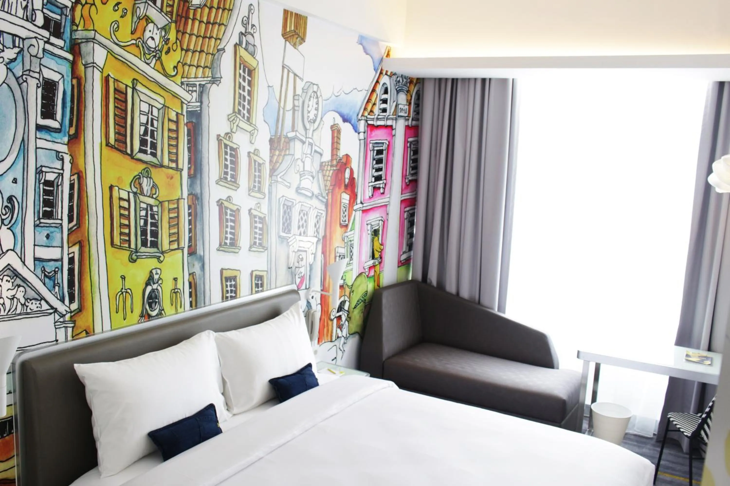 Bedroom, Bed in YELLO Hotel Harmoni