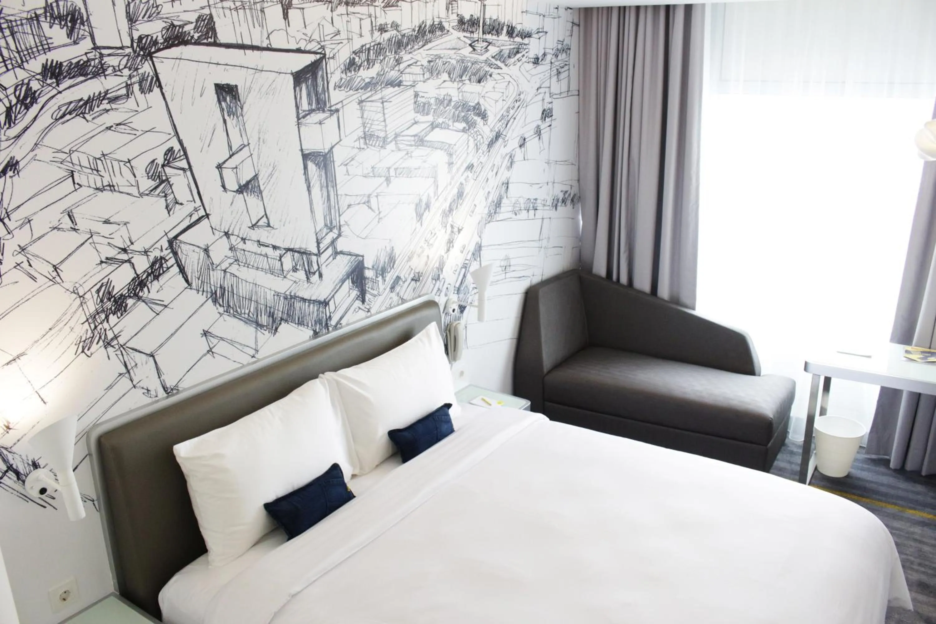 Bedroom, Bed in YELLO Hotel Harmoni