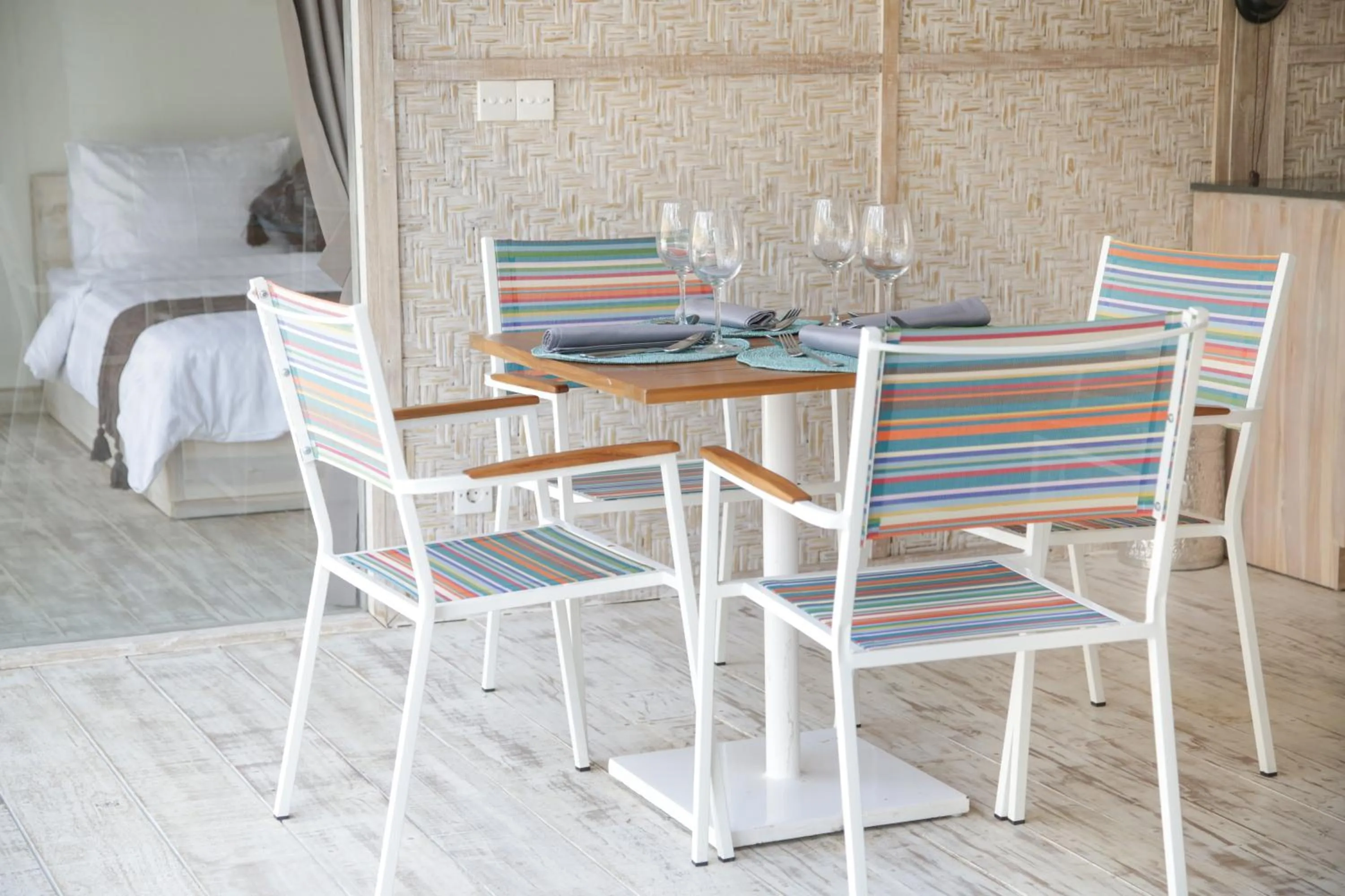 Balcony/Terrace in Villas Edenia - Luxe Villas with Private Pools