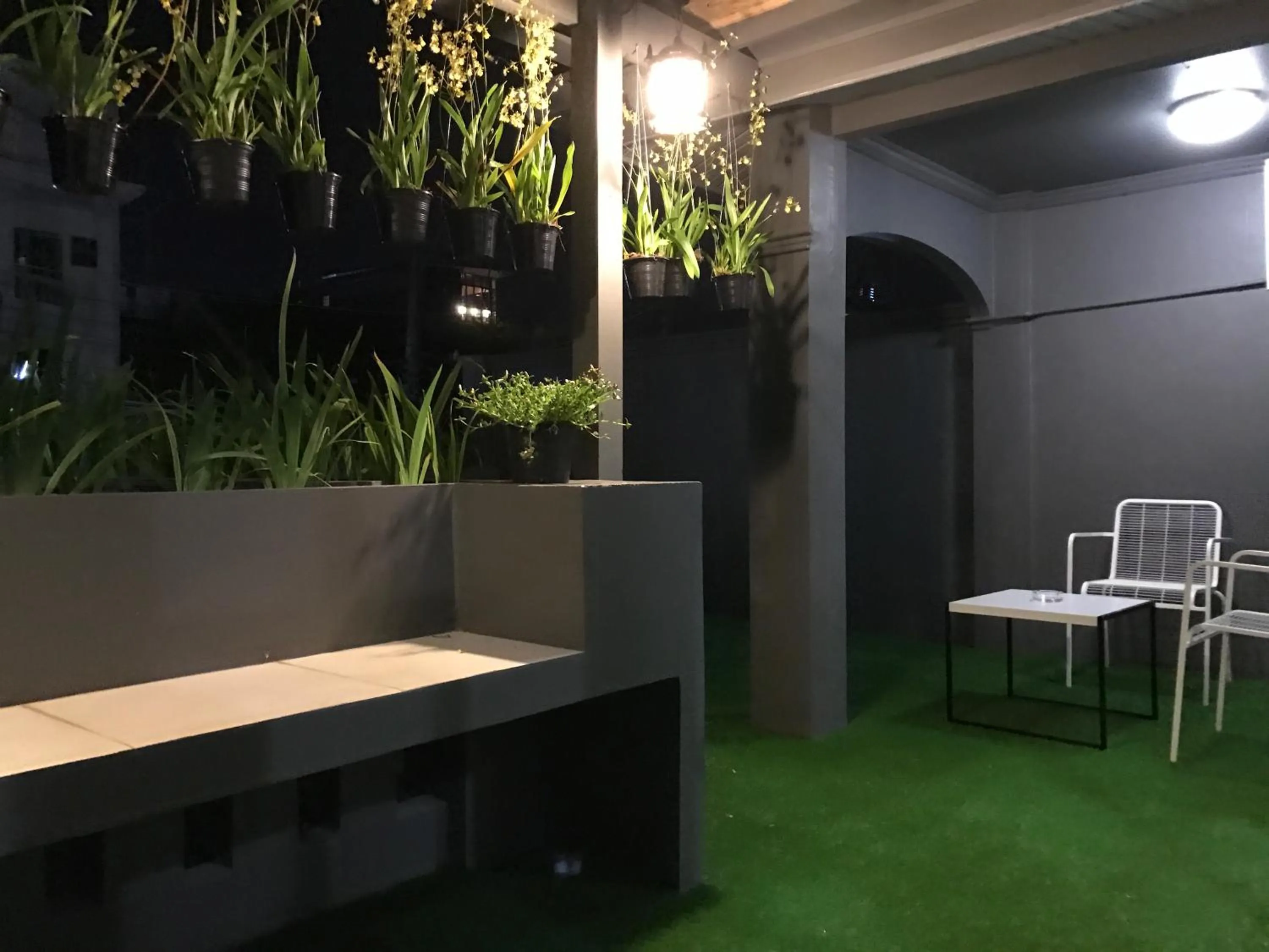 Balcony/Terrace in Sirinan Villa Nimman ChiangMai