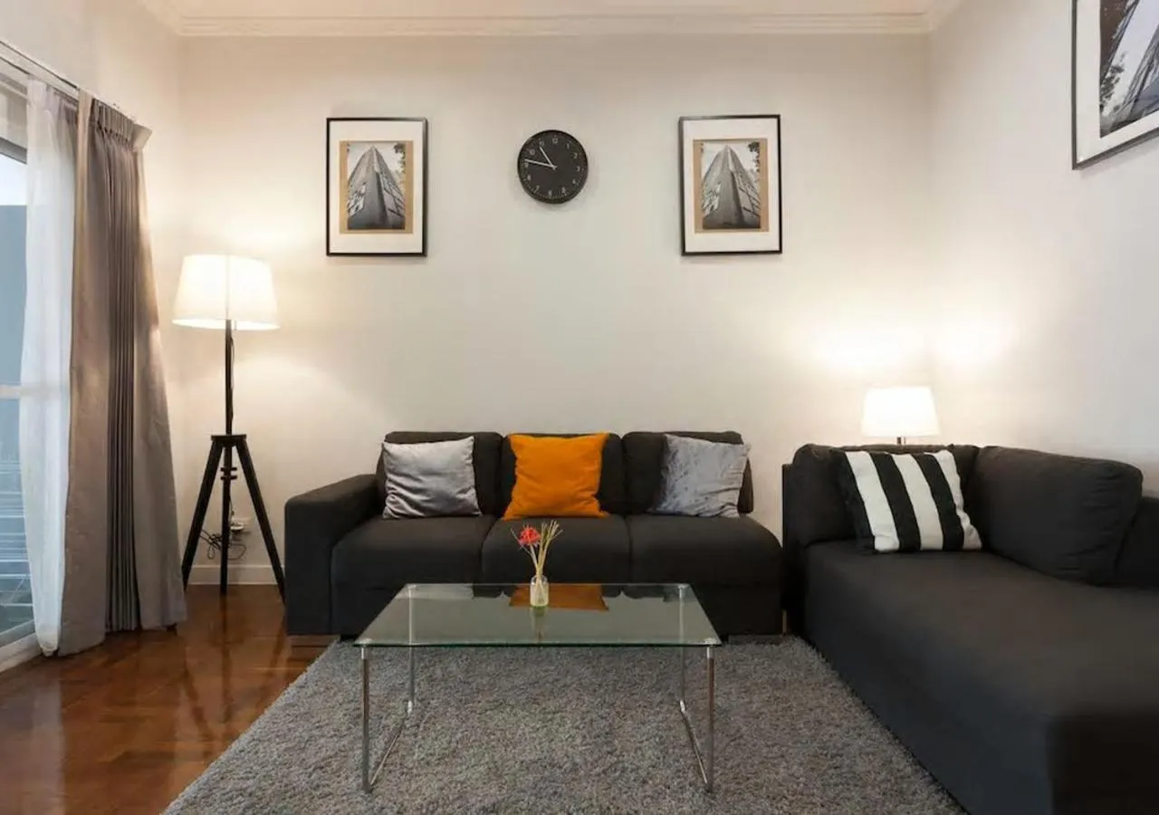 Living room in Sirinan Villa Nimman ChiangMai