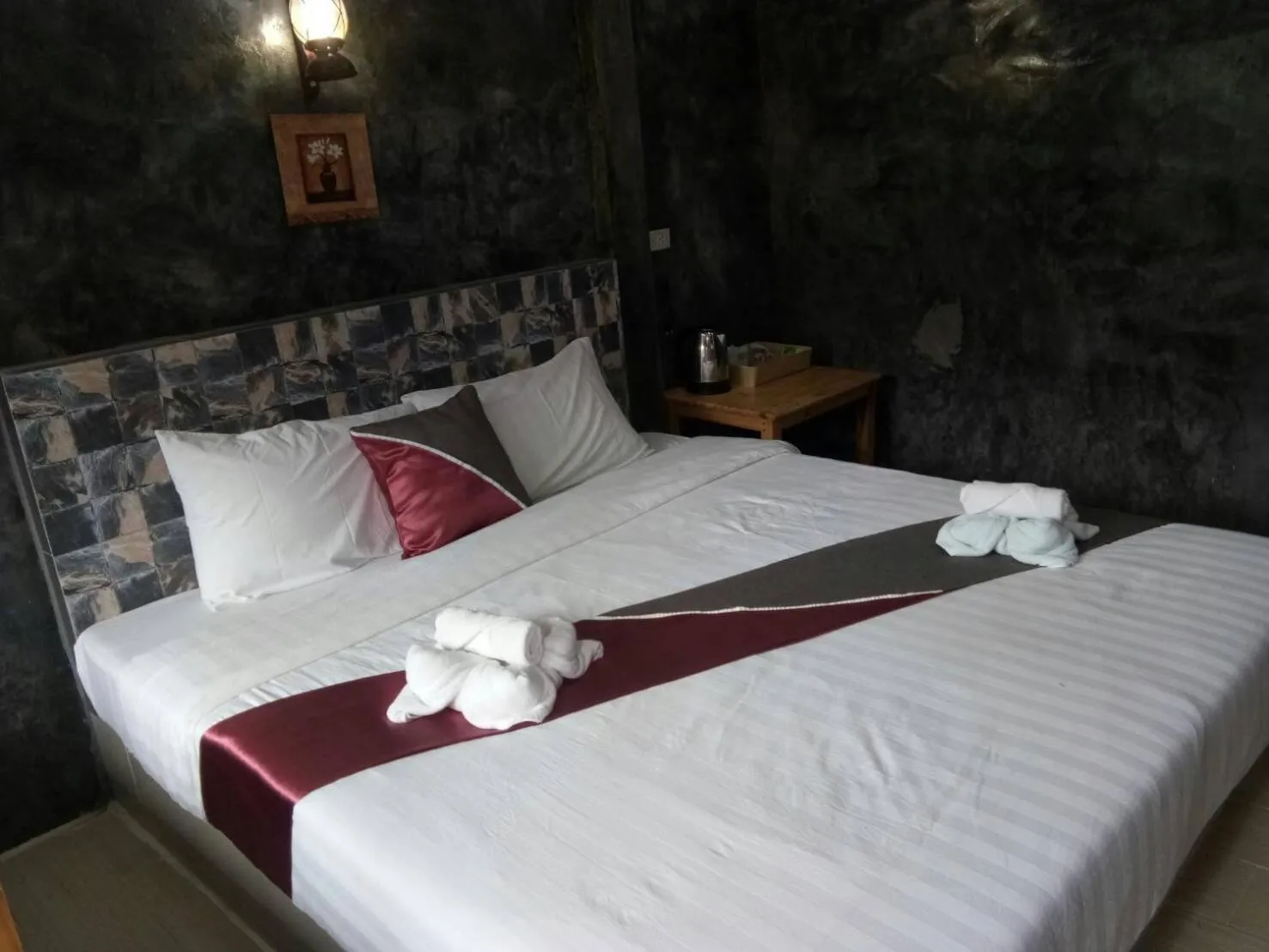 Bed in Keeree Loft Resort คีรีลอฟท์รีสอร์ท