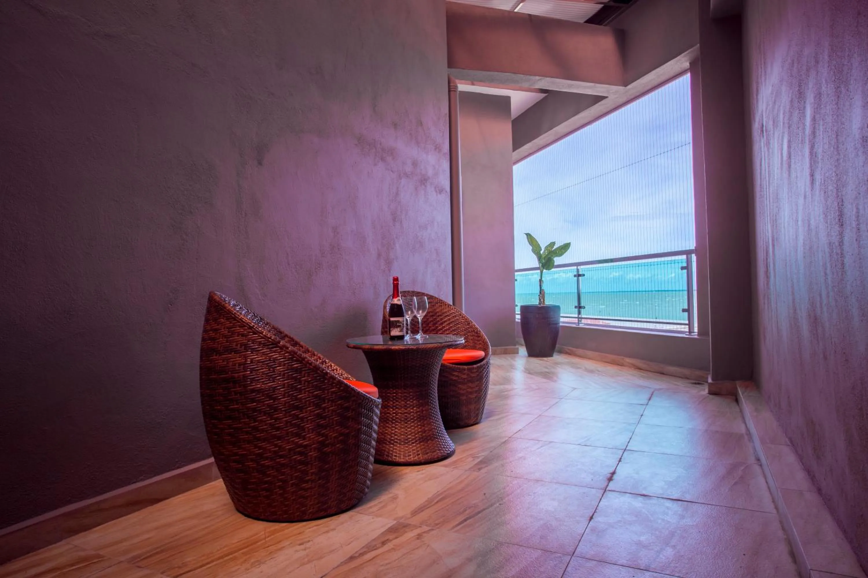 Balcony/Terrace in Aloha Hotel SDN BHD