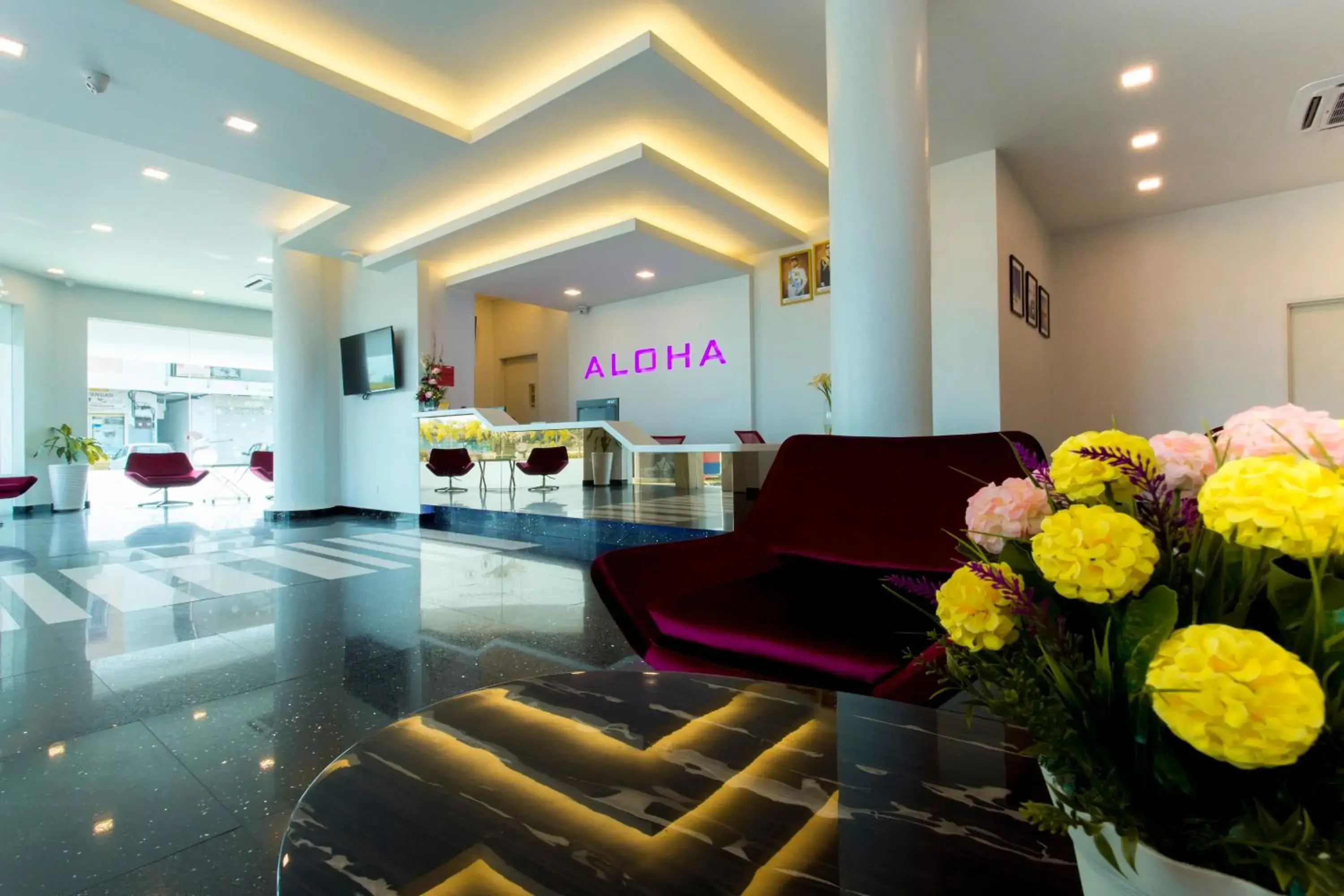 Lobby or reception in Aloha Hotel SDN BHD Lobby or reception in Aloha Hotel SDN BHD
