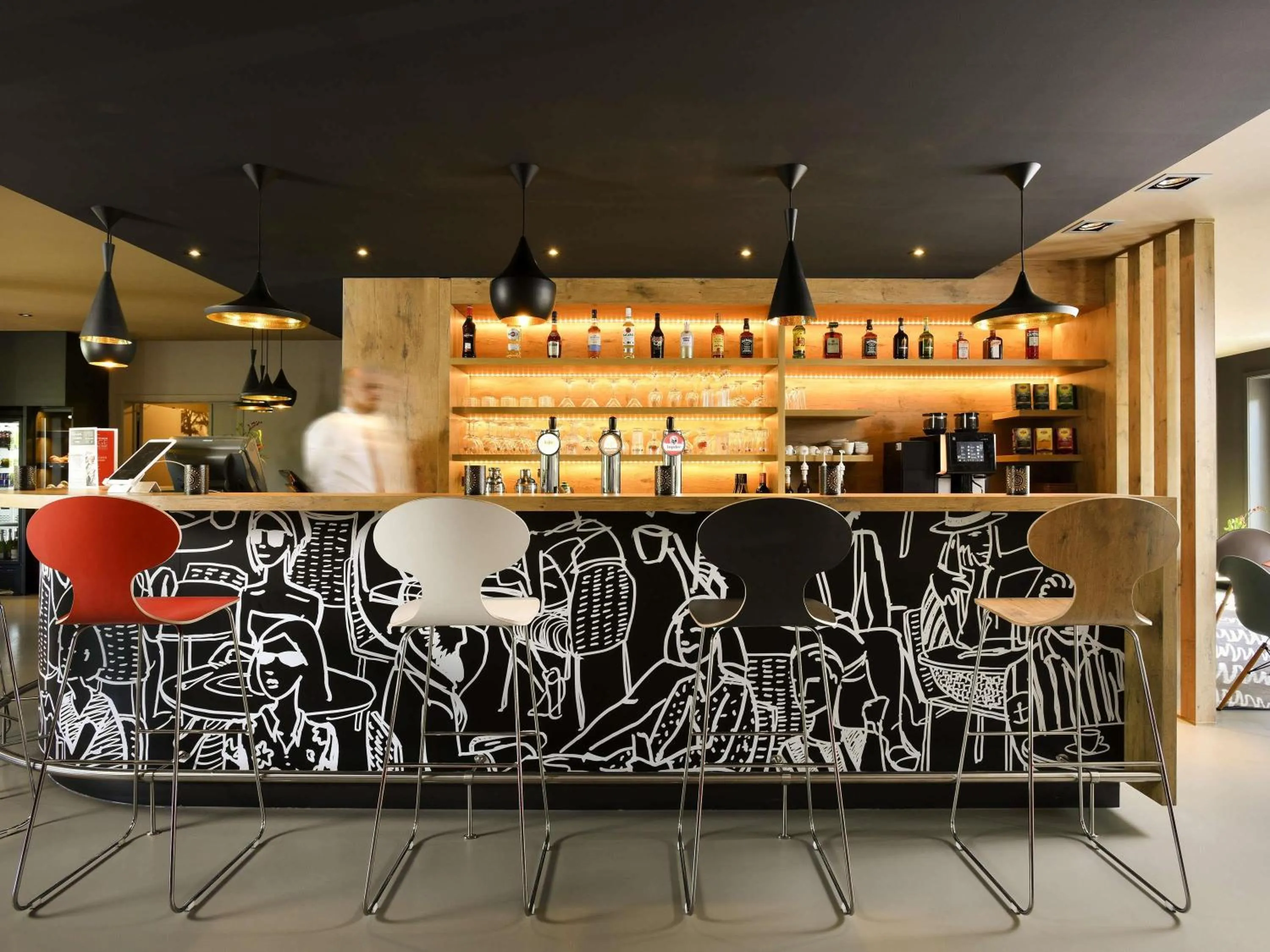 Lounge or bar in Ibis Brussels Erasmus