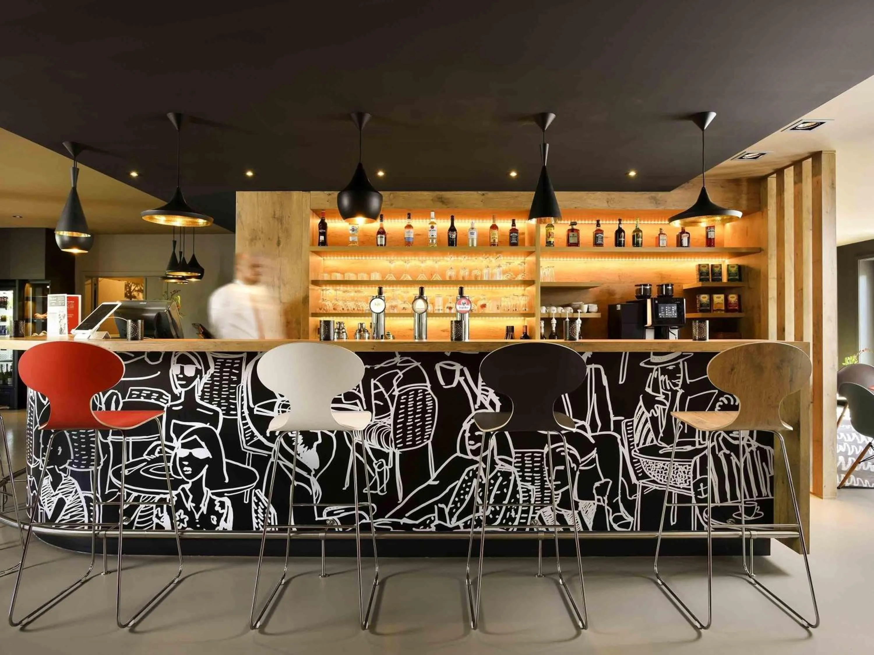 Lounge or bar in Ibis Brussels Erasmus