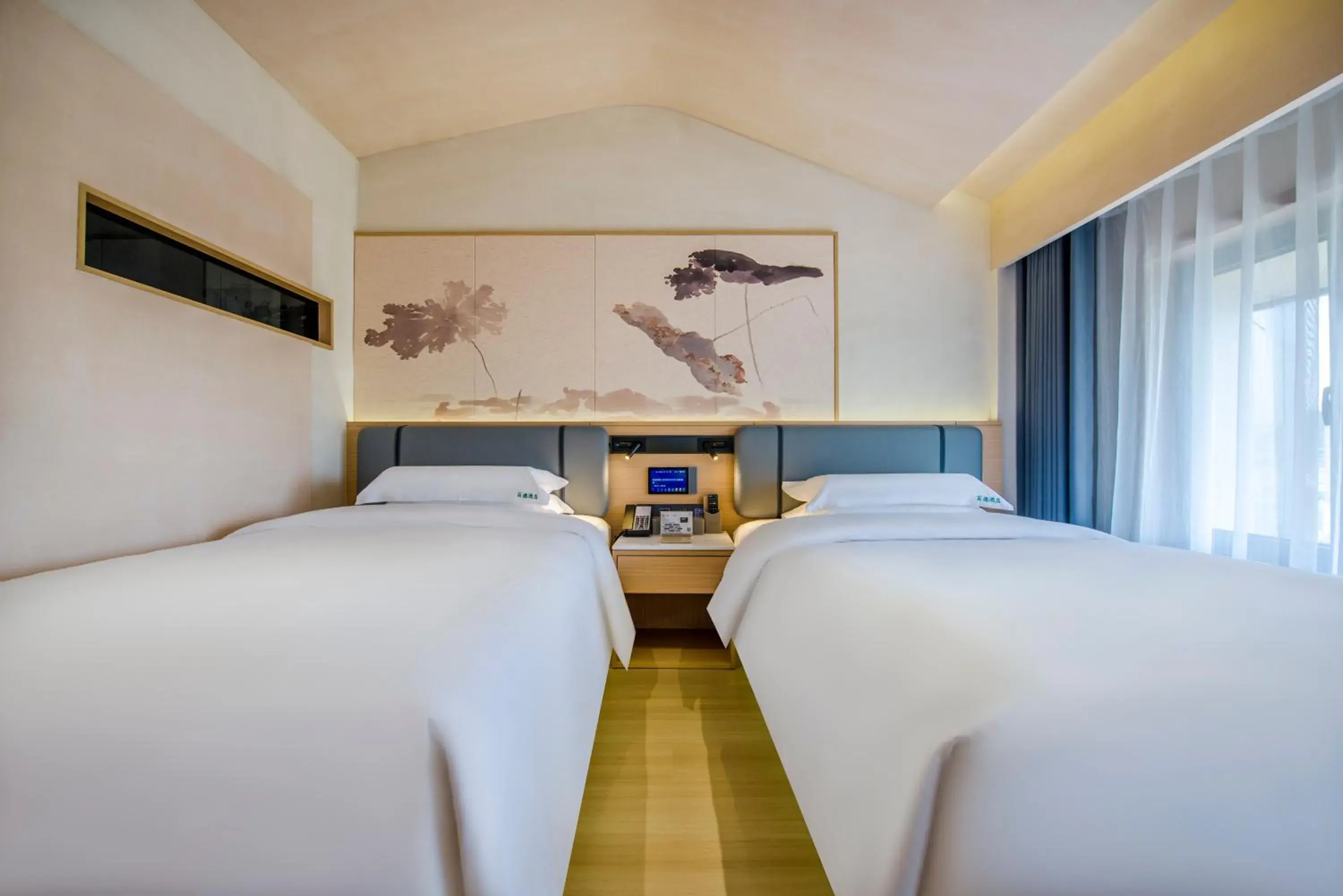 Bedroom, Bed in Yiwu Baide Theme Hotel Bedroom, Bed in Yiwu Baide Theme Hotel