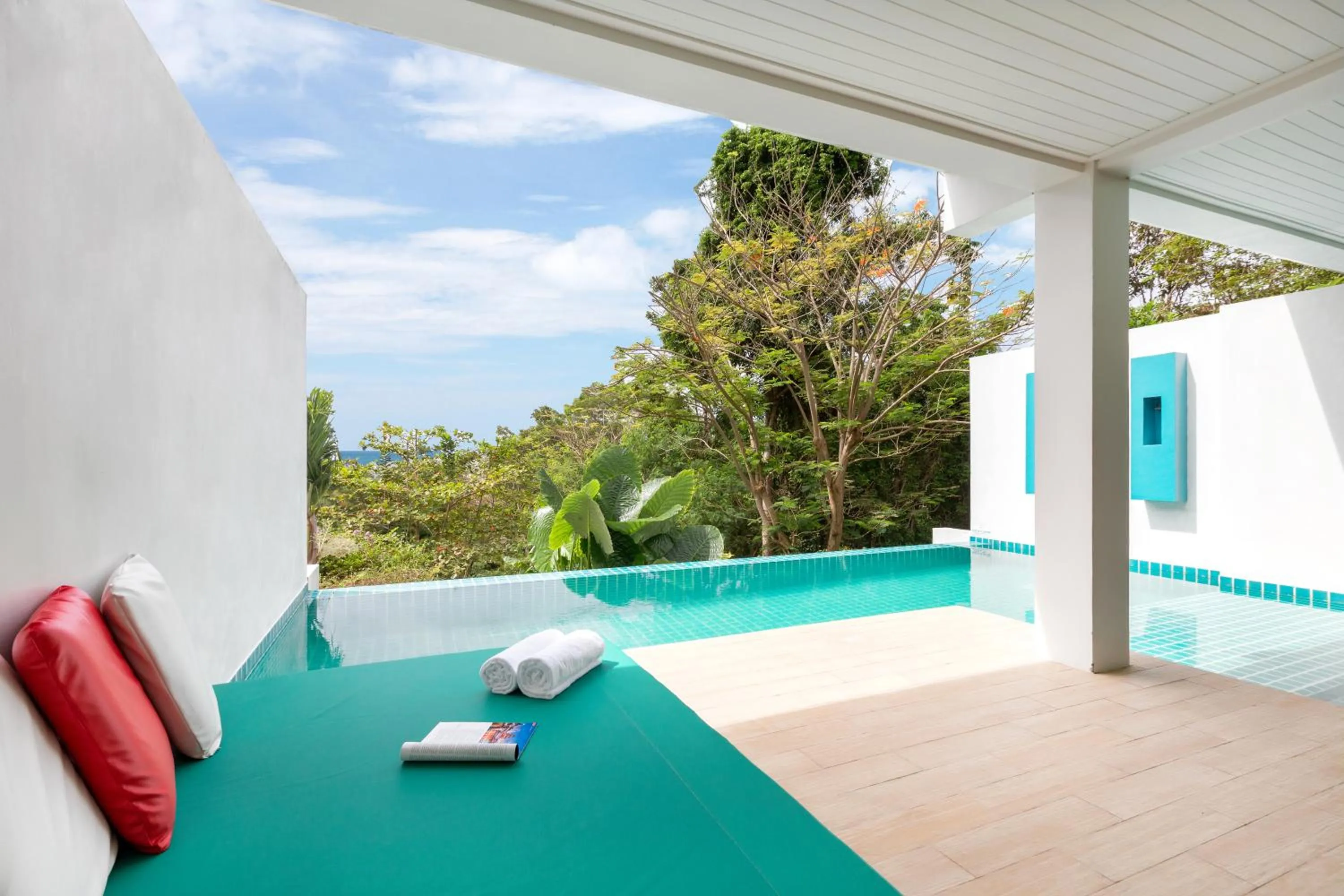 Swimming pool in Amala Grand Bleu Resort Hilltops - SHA