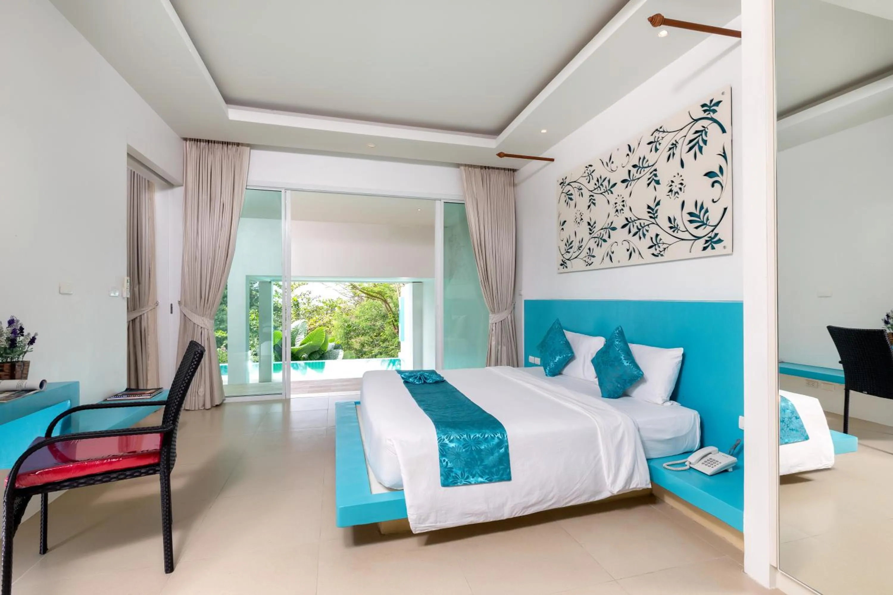 Bed in Amala Grand Bleu Resort Hilltops - SHA