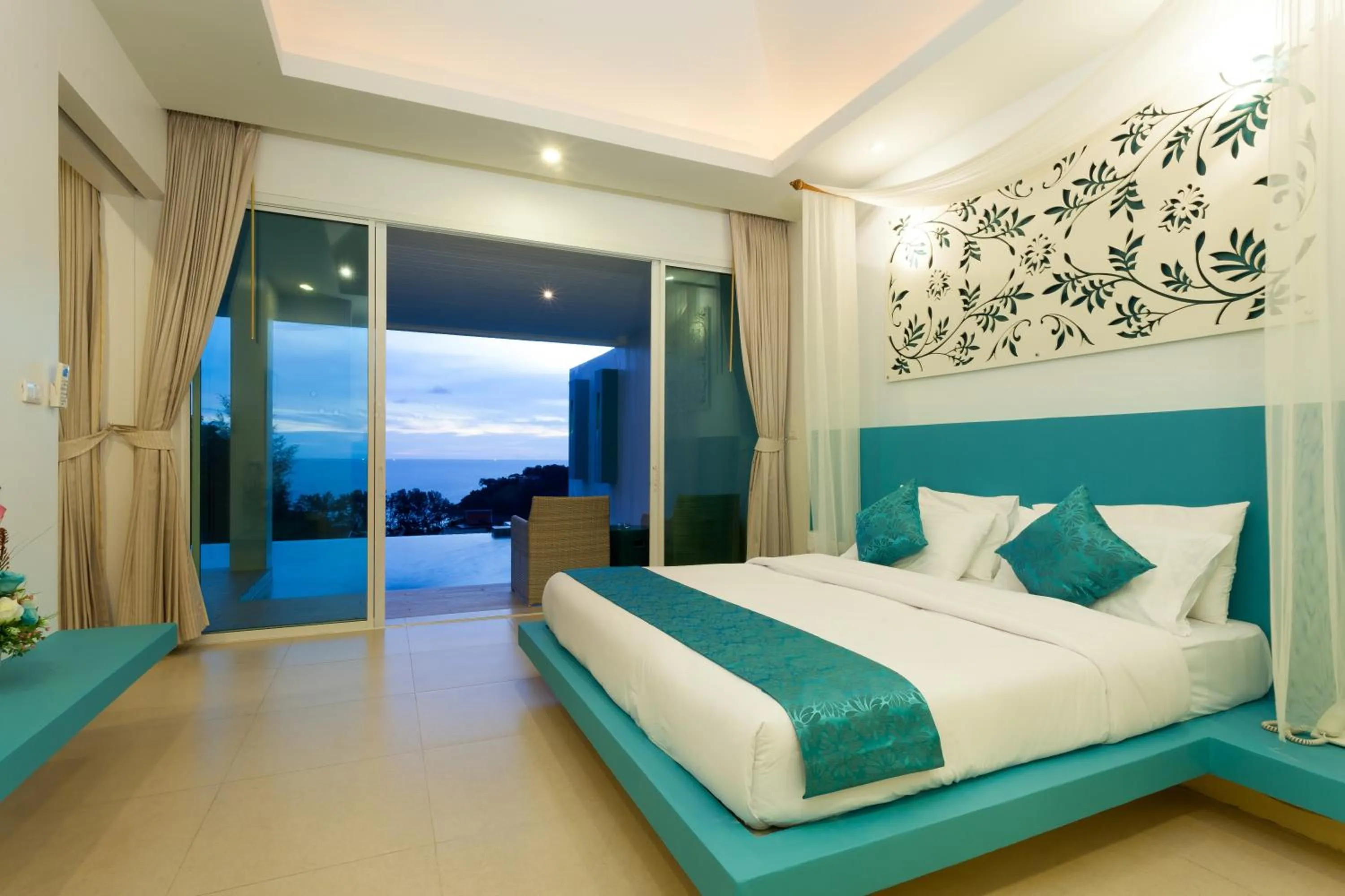 Bedroom, Bed in Amala Grand Bleu Resort Hilltops - SHA