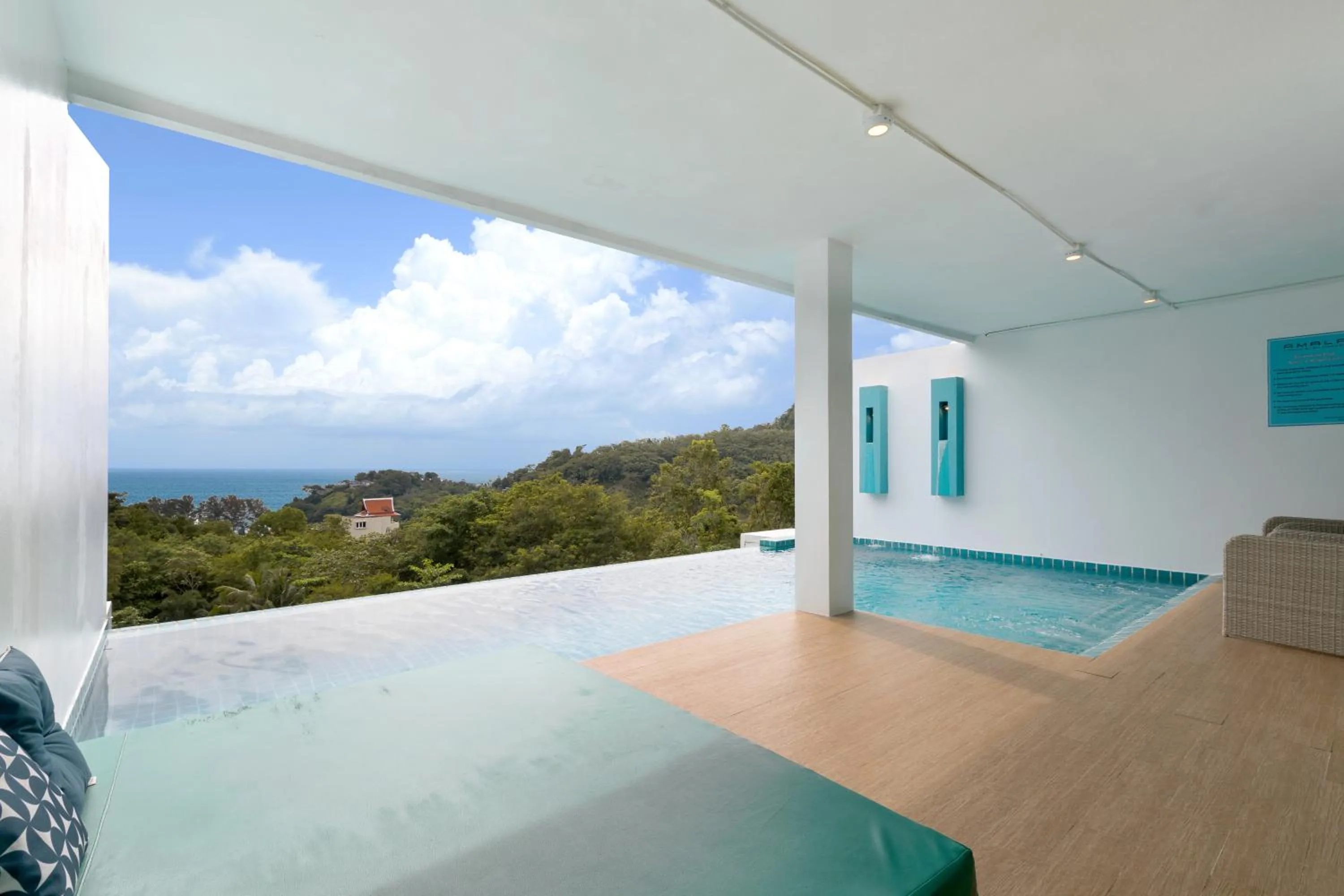 Swimming pool in Amala Grand Bleu Resort Hilltops - SHA