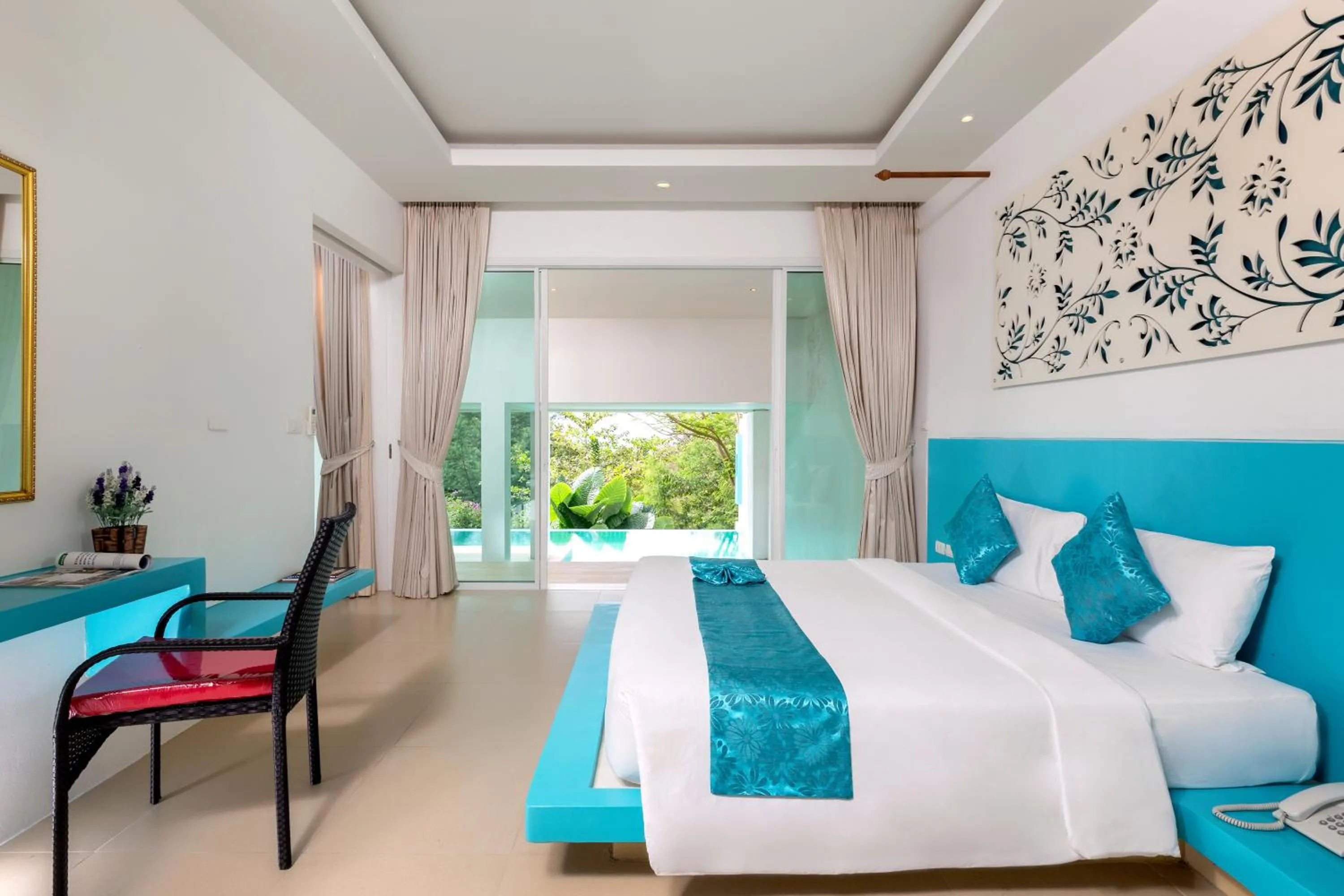 Bed in Amala Grand Bleu Resort Hilltops - SHA