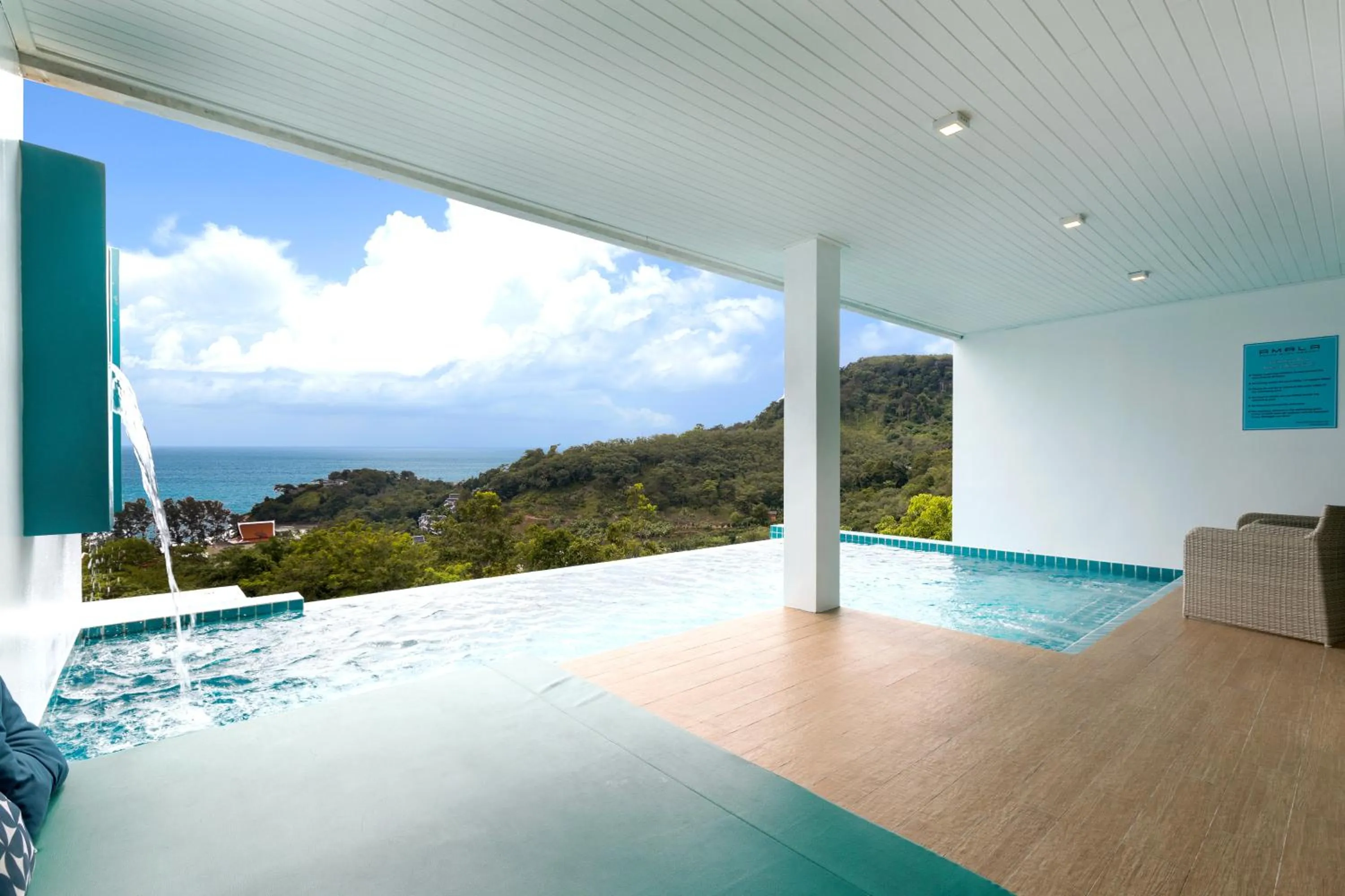 Pool view in Amala Grand Bleu Resort Hilltops - SHA