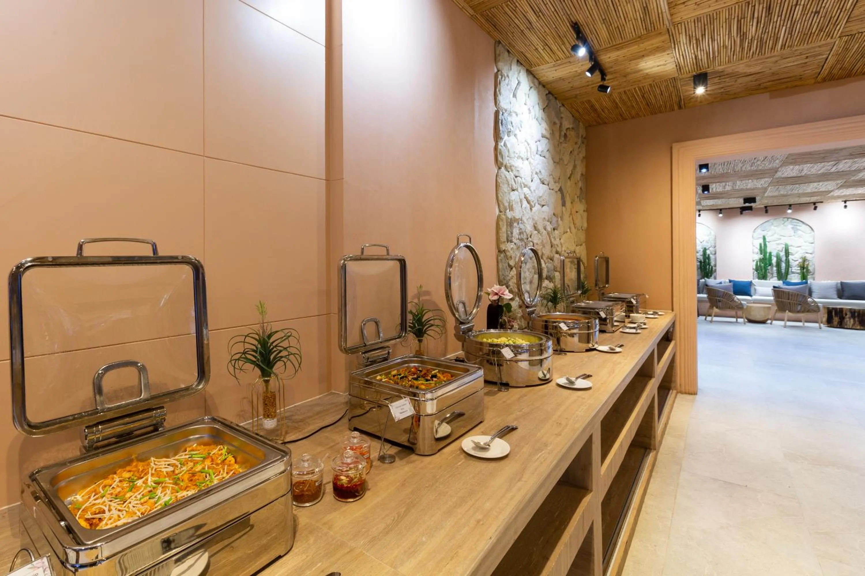 Breakfast in Amala Grand Bleu Resort Hilltops - SHA