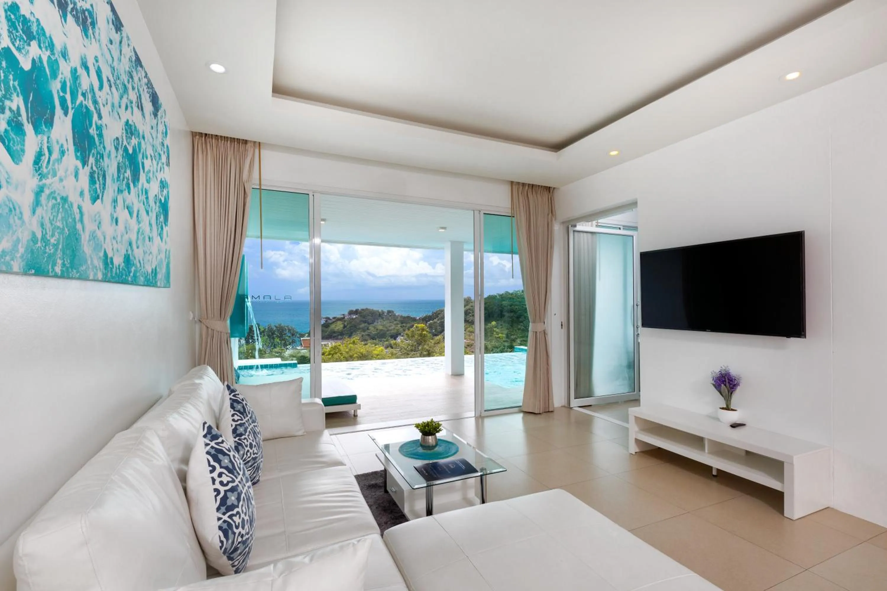 Pool view in Amala Grand Bleu Resort Hilltops - SHA