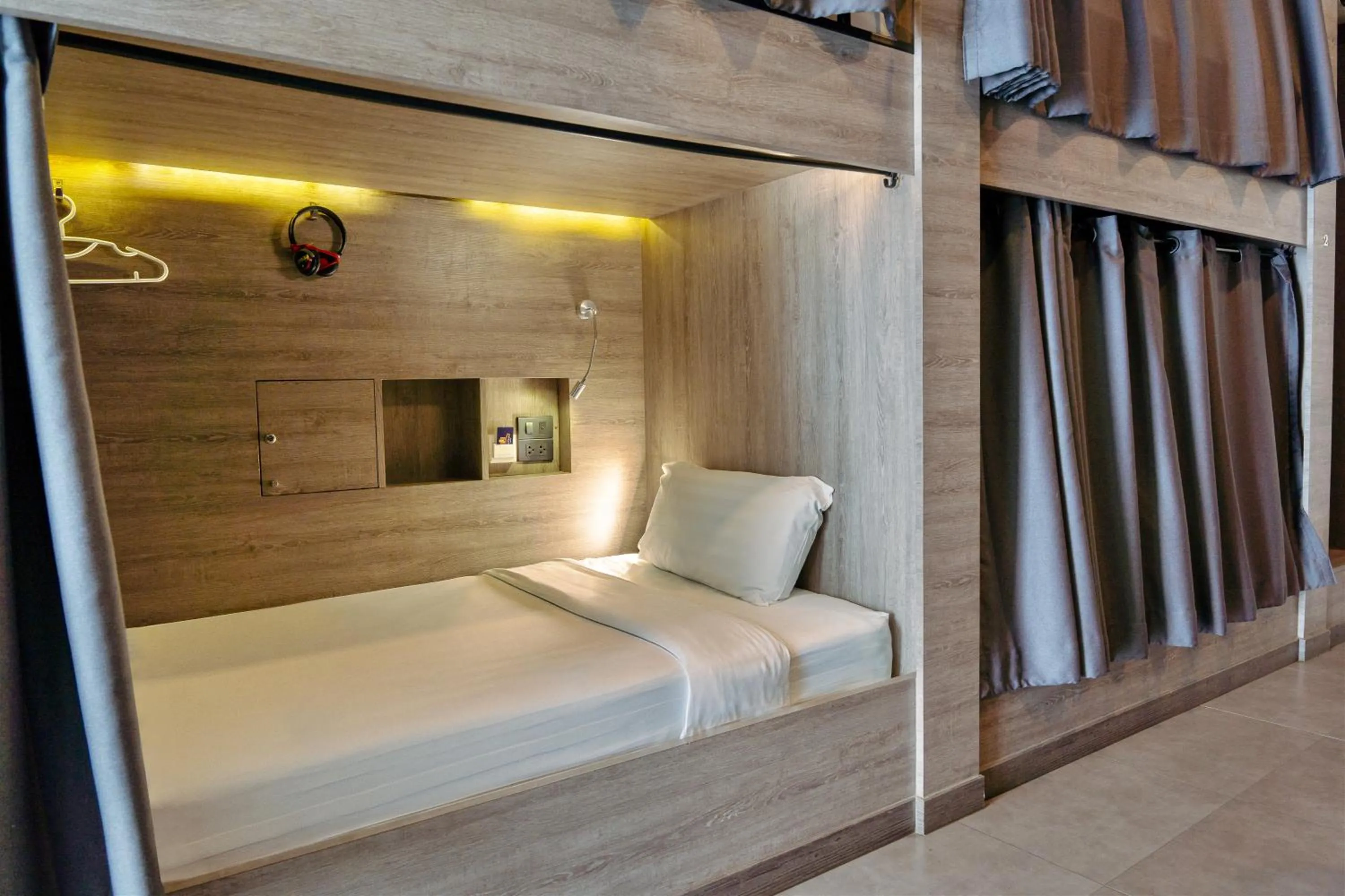 bunk bed, Bed in The Printing House Poshtel