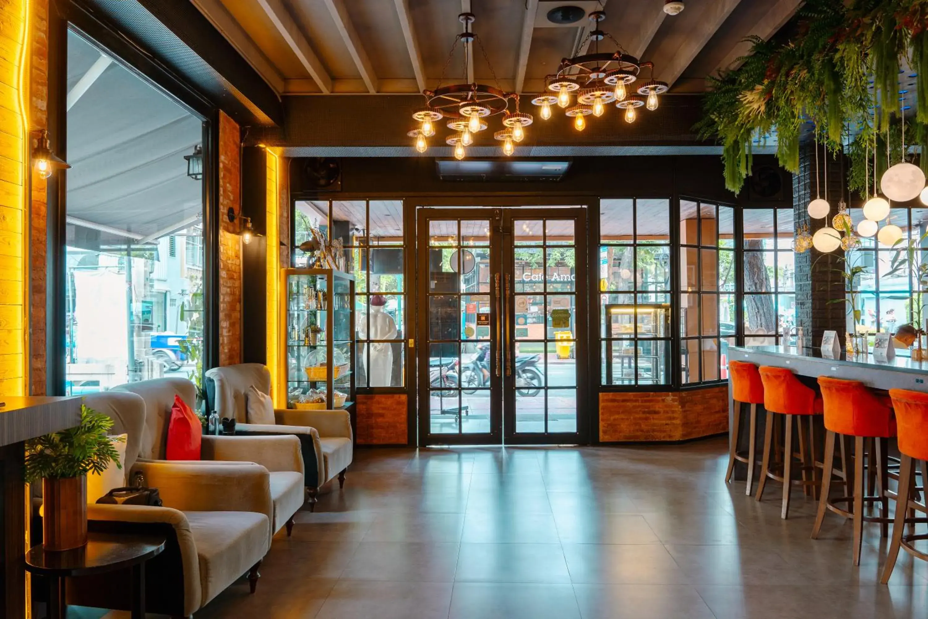 Lobby or reception in The Printing House Poshtel Lobby or reception in The Printing House Poshtel