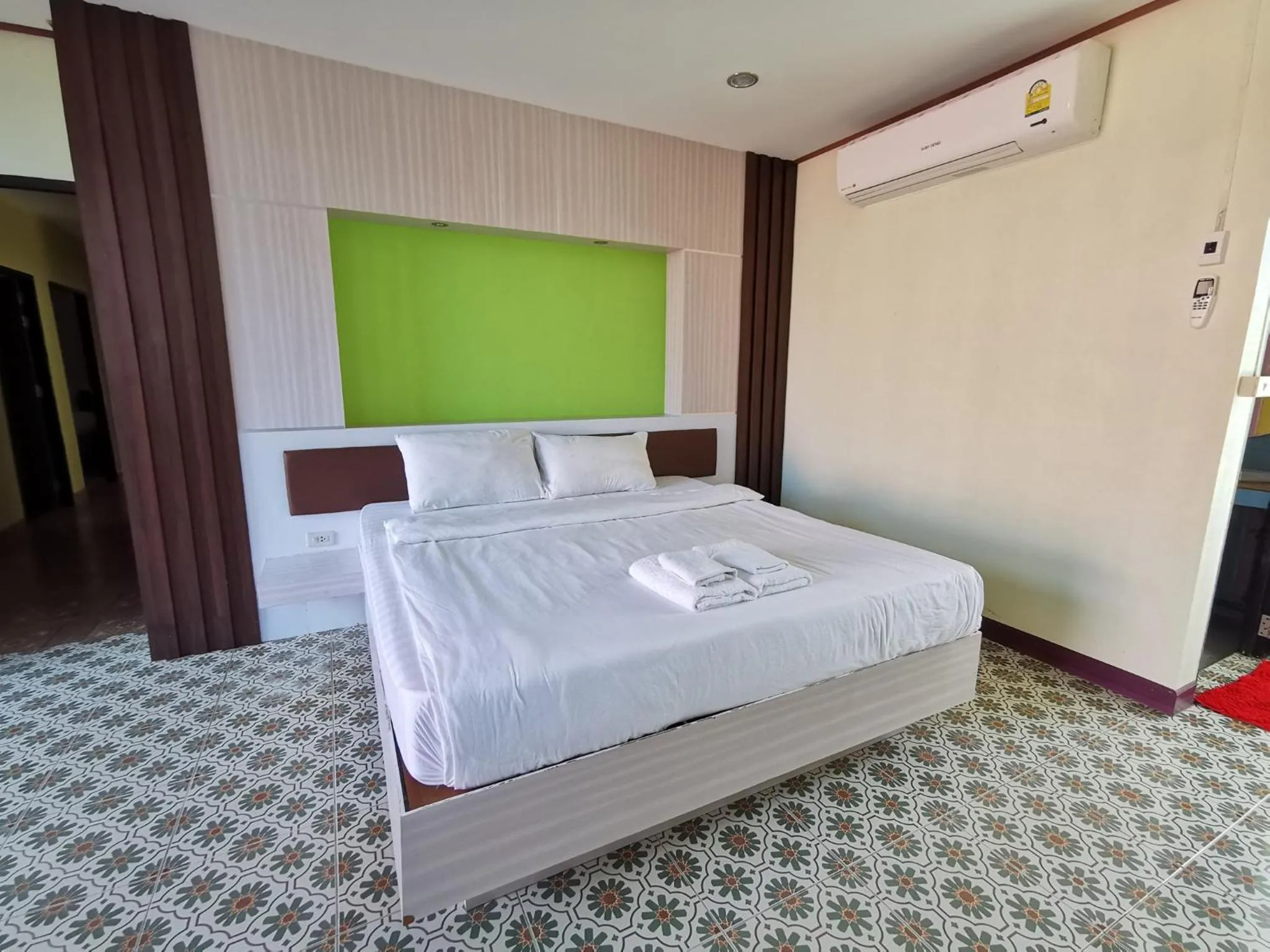Bed in Honey Hotel Chiang Saen
