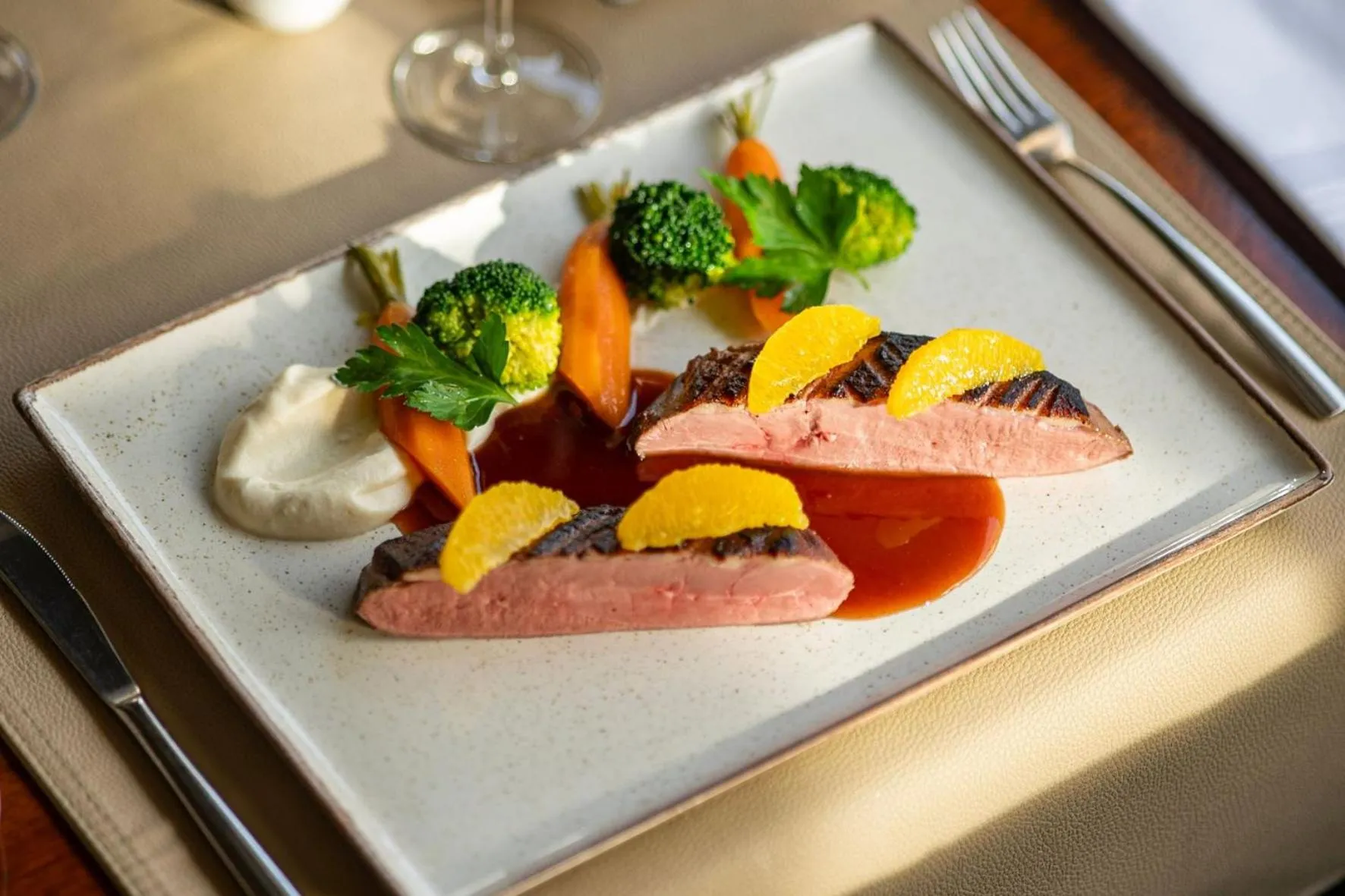 Food in Hôtel-Restaurant L'Auberge