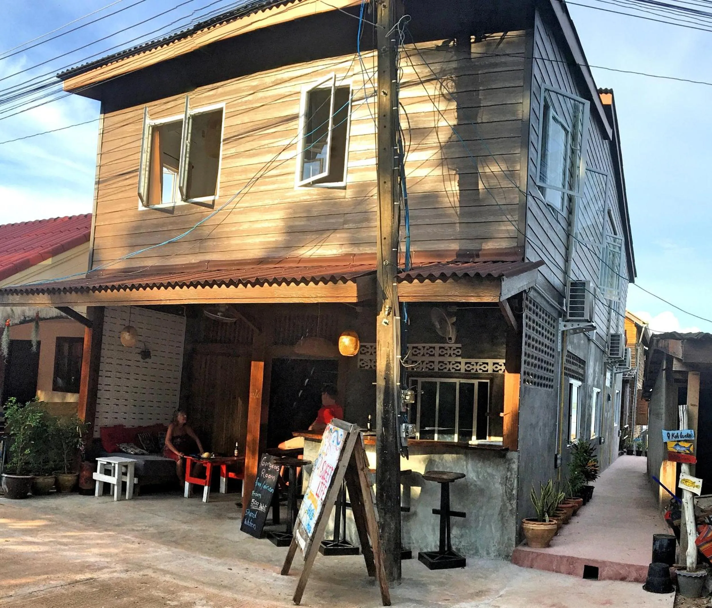 Facade/entrance in Sweet Life Guesthouse