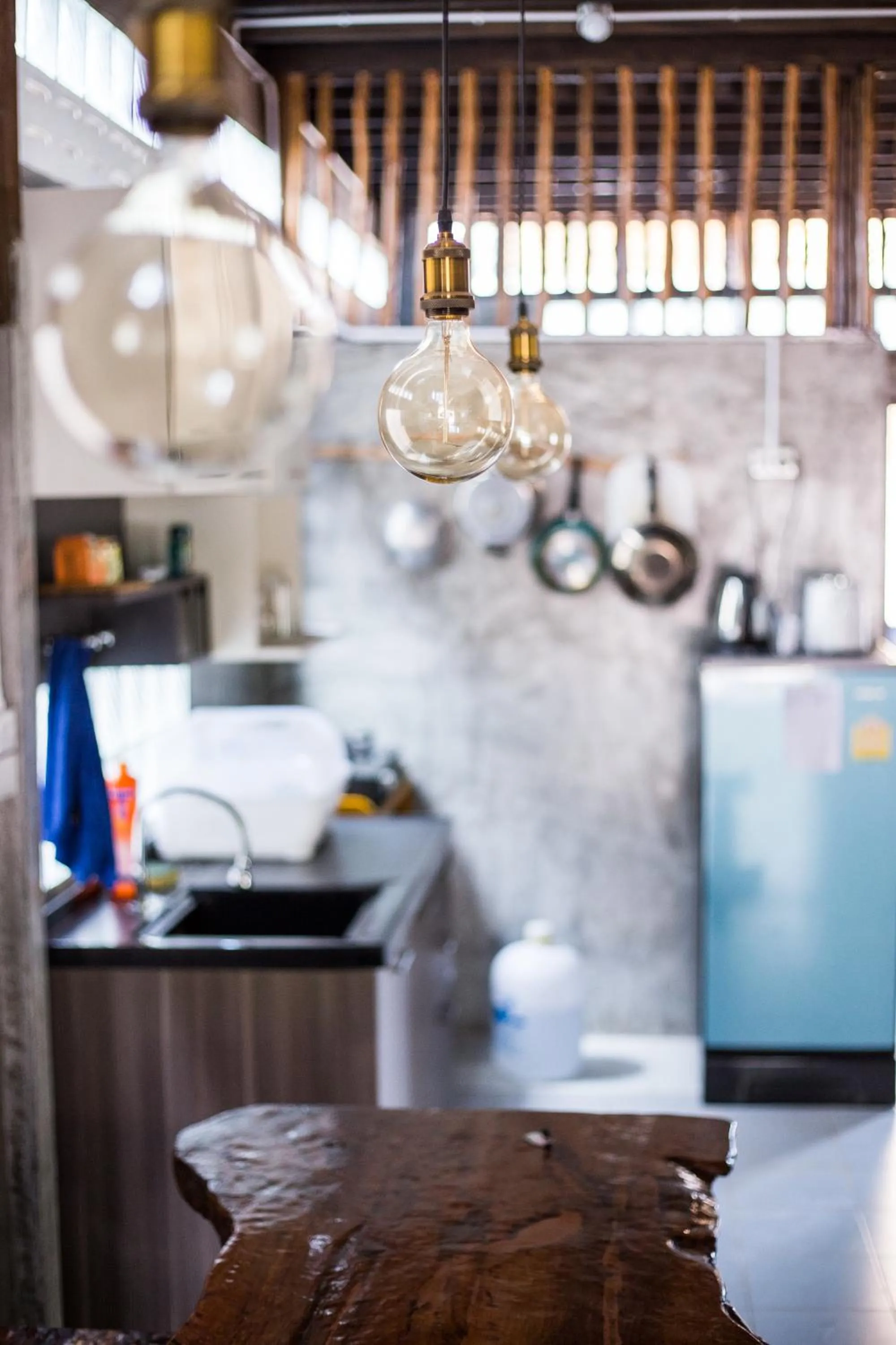 Communal kitchen in Sweet Life Guesthouse