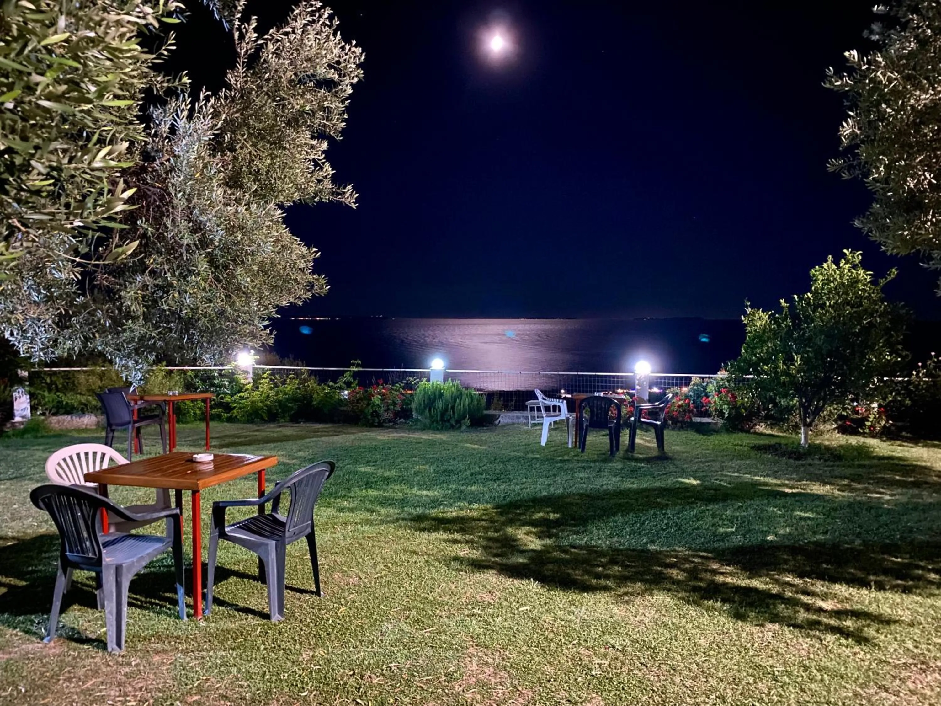 Patio in OniRana Apartments