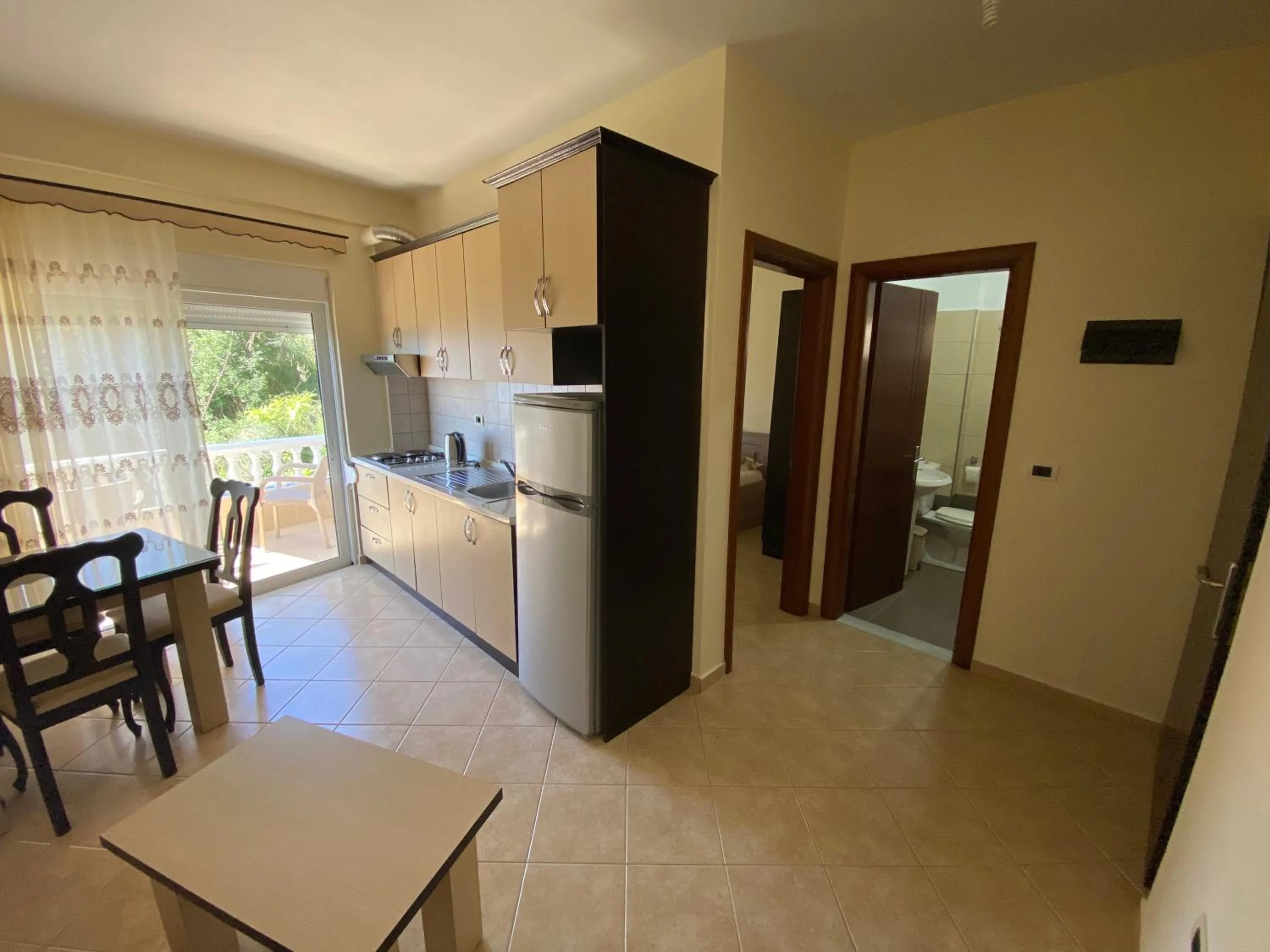 Dining area in OniRana Apartments